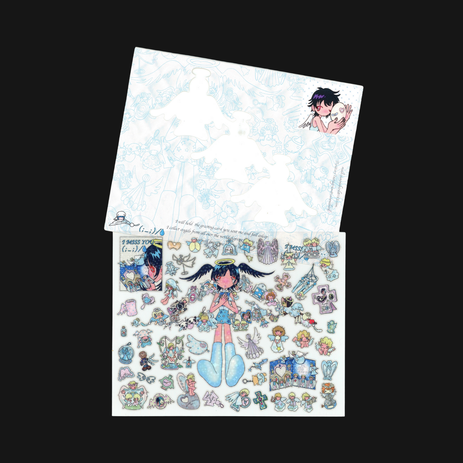 SUNONEBIRD - COLLECT EVERYTHING OF THE ANGEL STICKER SHEET