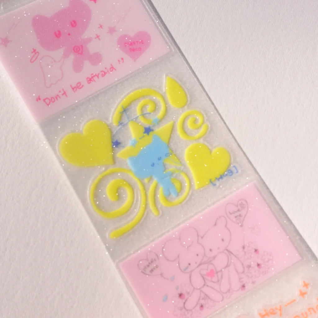 Plastic Peco - Love Words Sticker Sheet