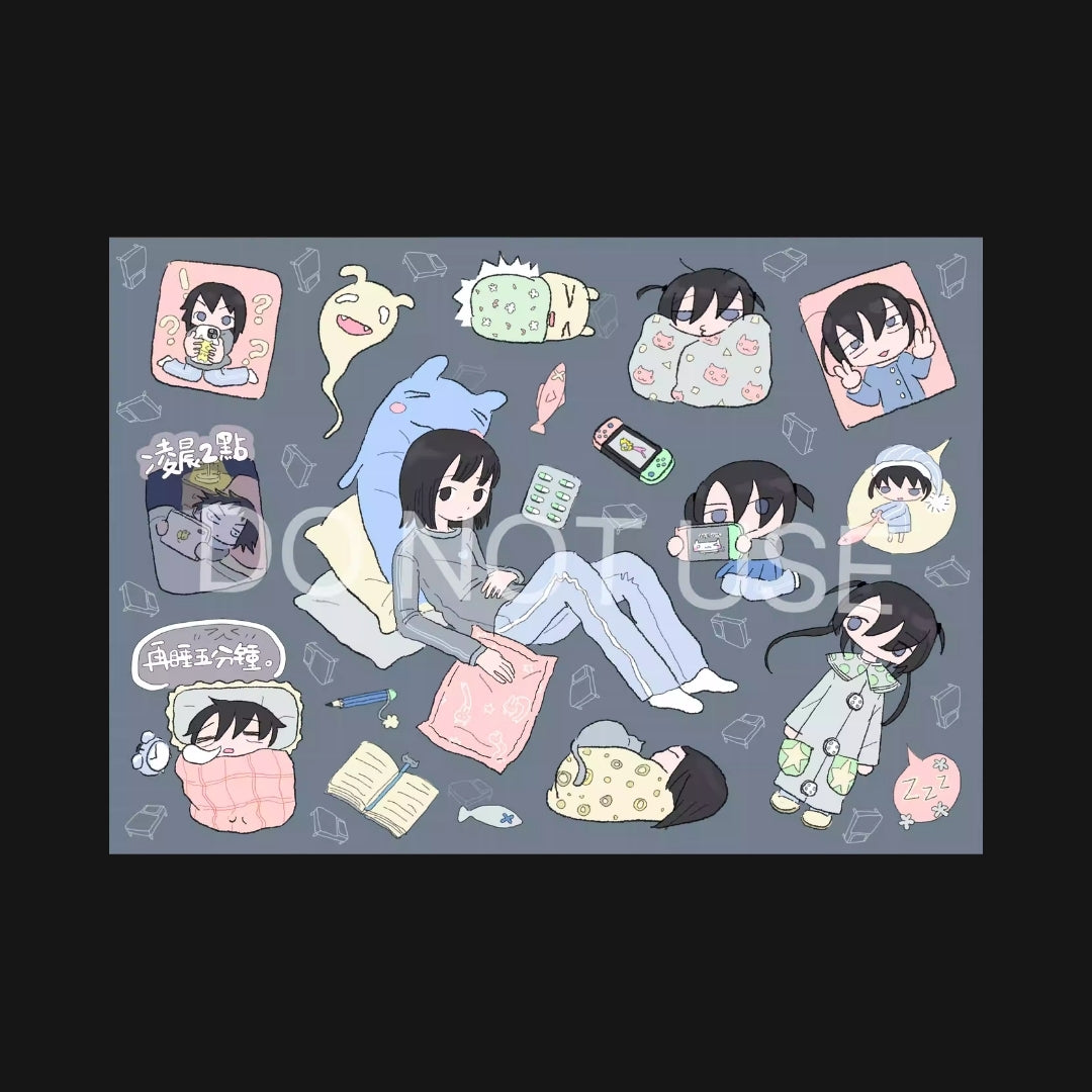 KAOLATREE - AT HOME DAILY STICKER SHEET
