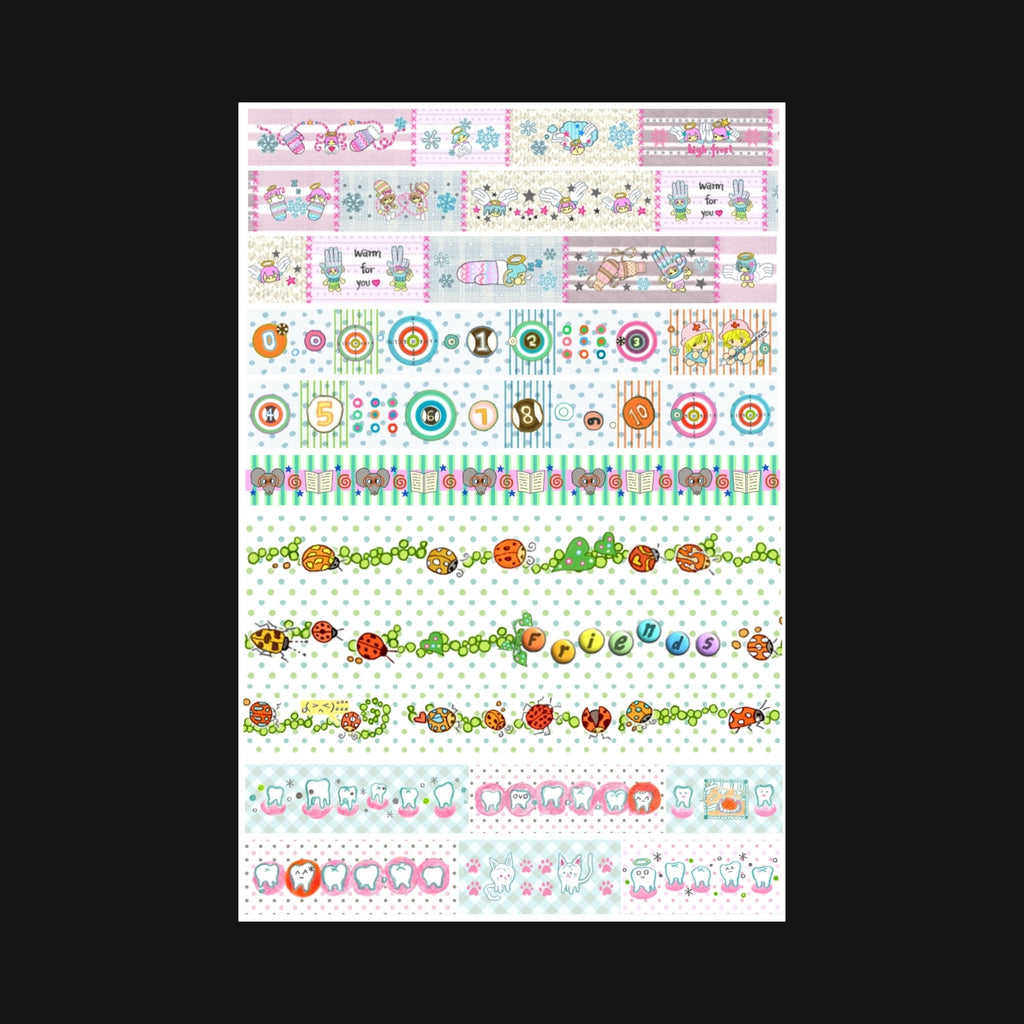 OOOCTOPUS X ACCIO - VINTAGE POLKA DOTS STICKER ROLLS