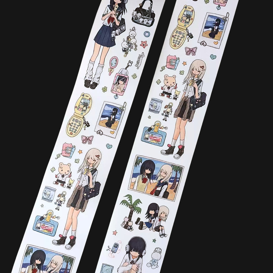 RIASE A MOON - SUMMER WIND STICKER ROLL