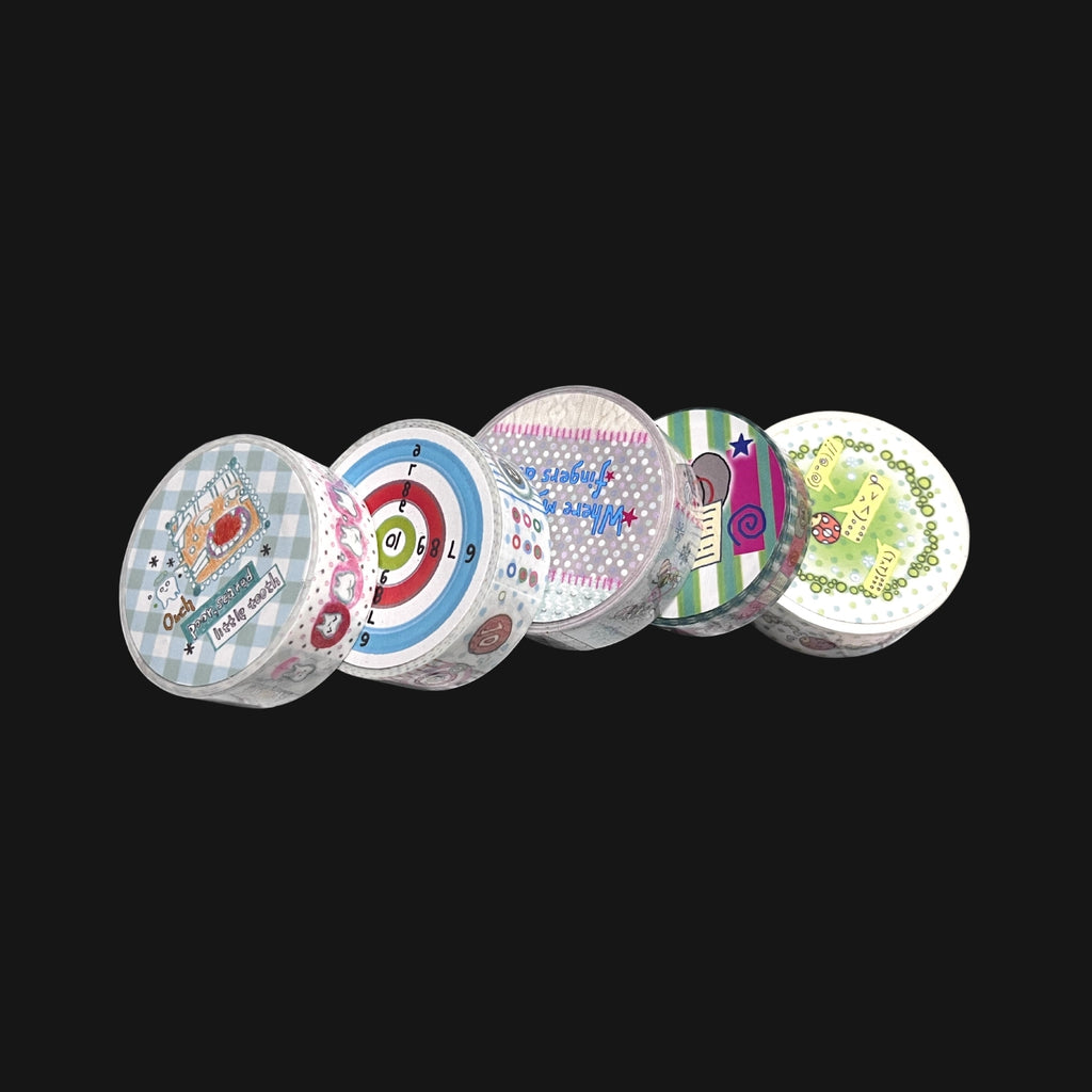 OOOCTOPUS X ACCIO - VINTAGE POLKA DOTS STICKER ROLLS