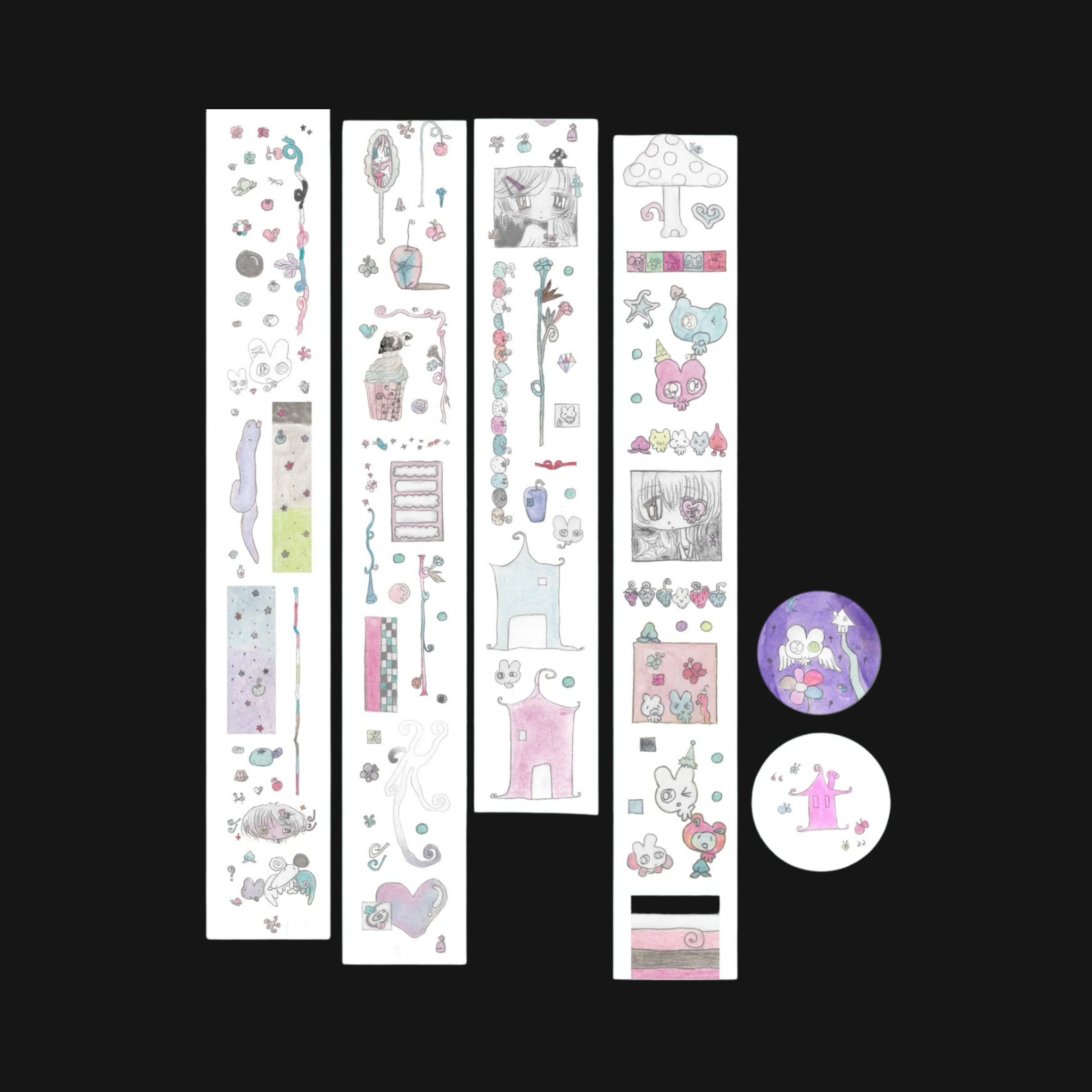 LAZY VENUS SYNDROME - AFTER STORY STICKER ROLL