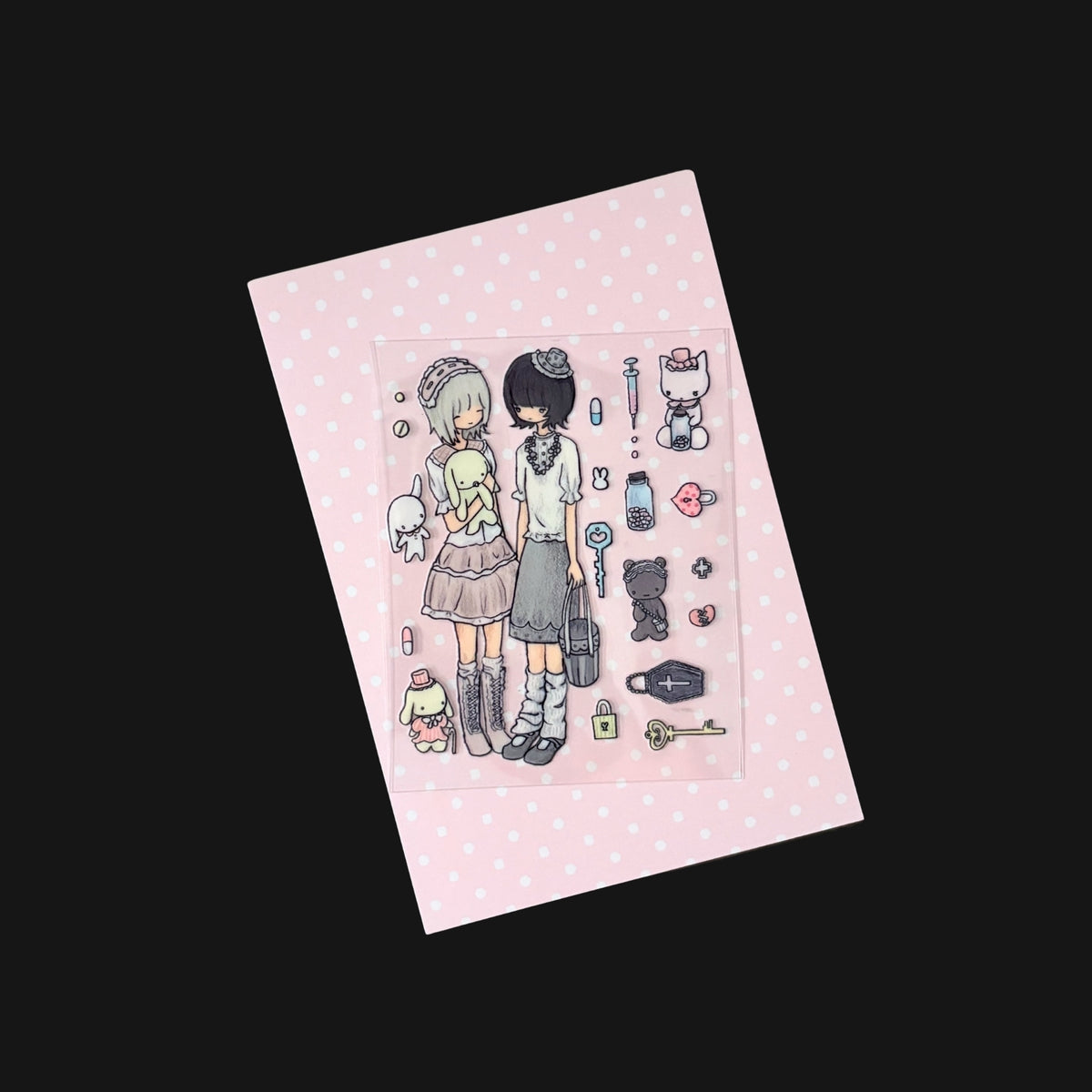 RIASE A MOON - DOLLS TRANSFER STICKER SHEET