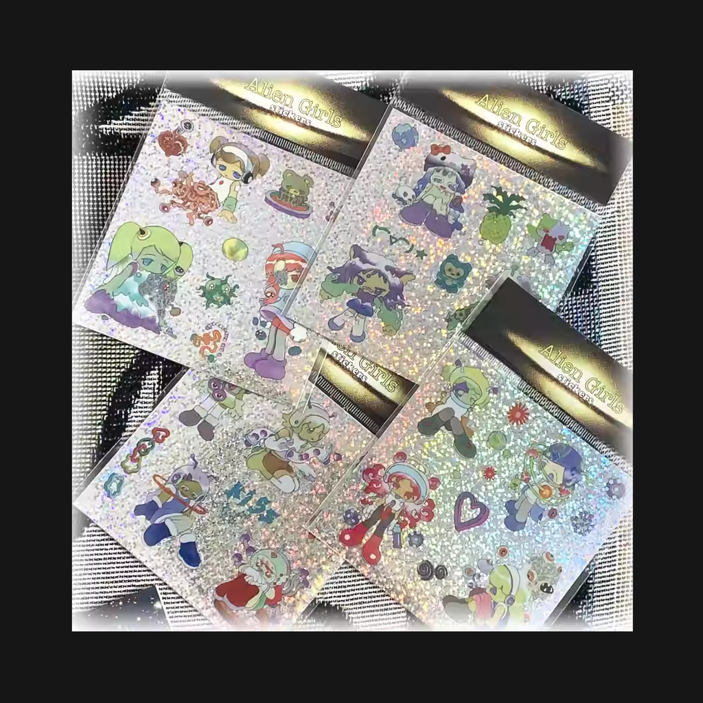 Oliwa - Alien Girls Sticker Pack