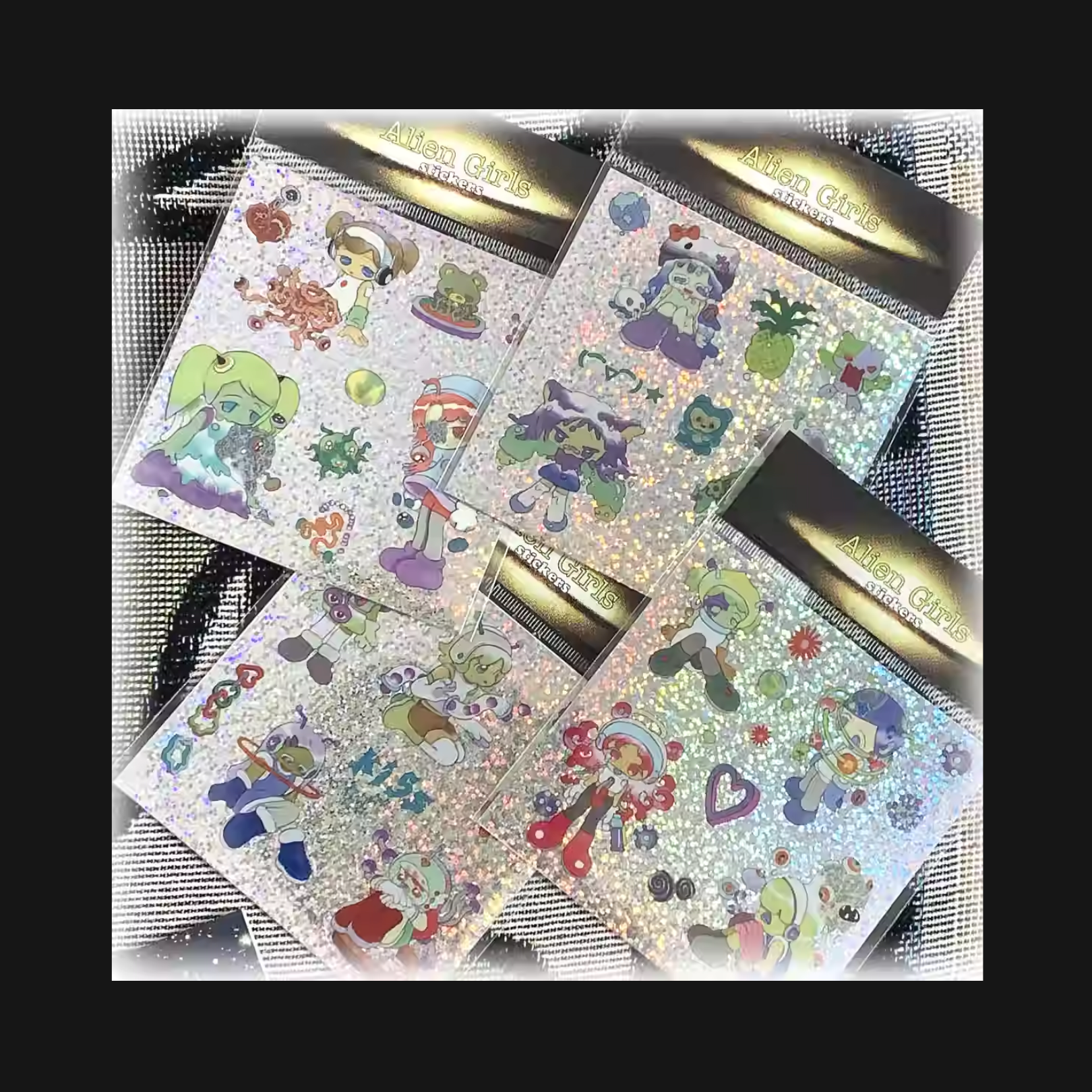 Oliwa - Alien Girls Sticker Pack