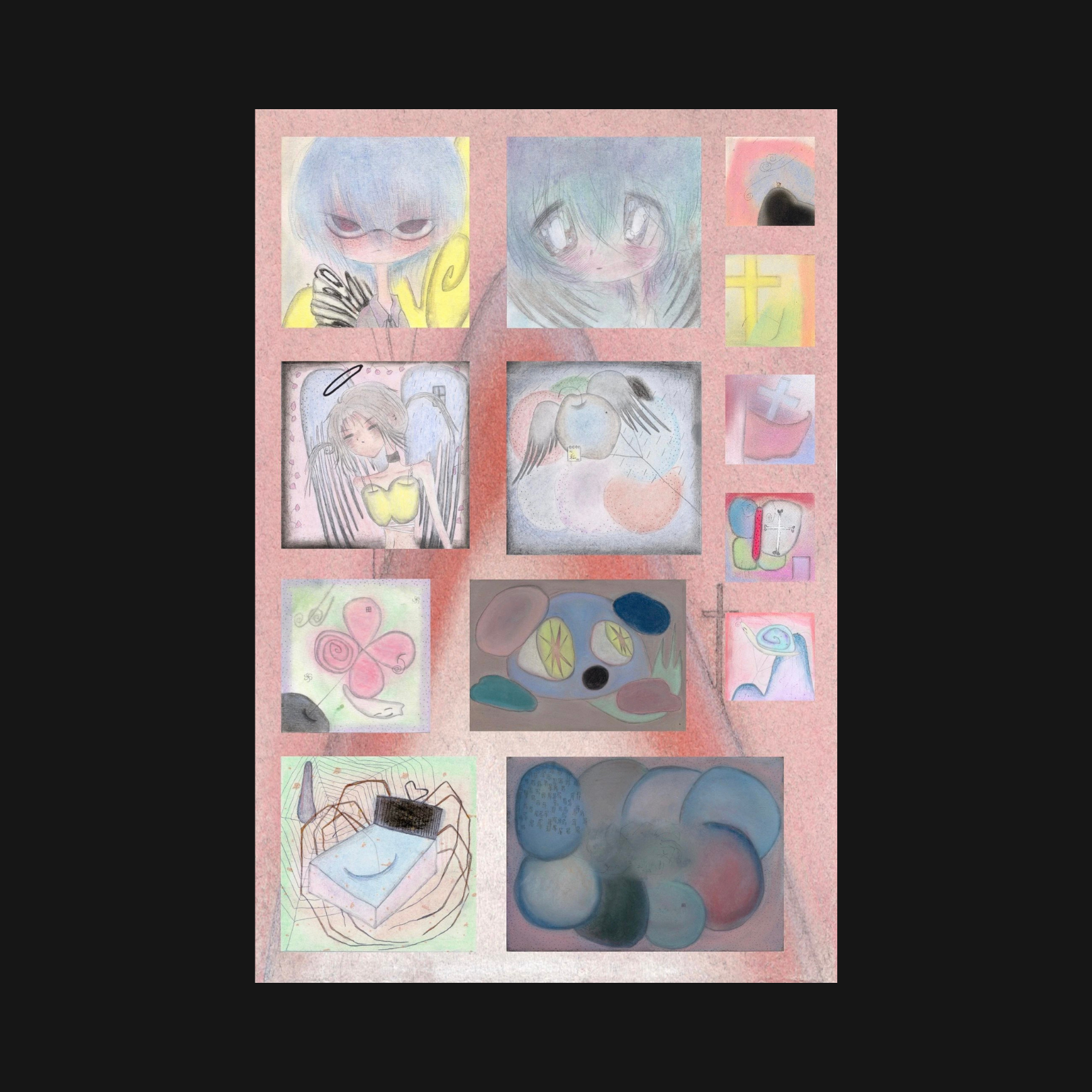 LAZY VENUS SYNDROME - BETWEEN DREAMS STICKER SHEET