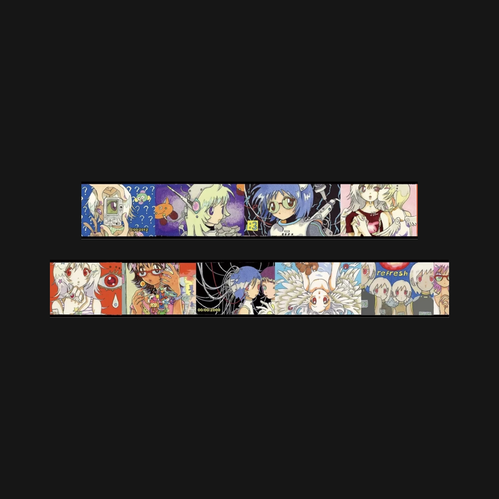 Oliwa x Rukawaz - Angel Kiss Sticker Roll Cutout