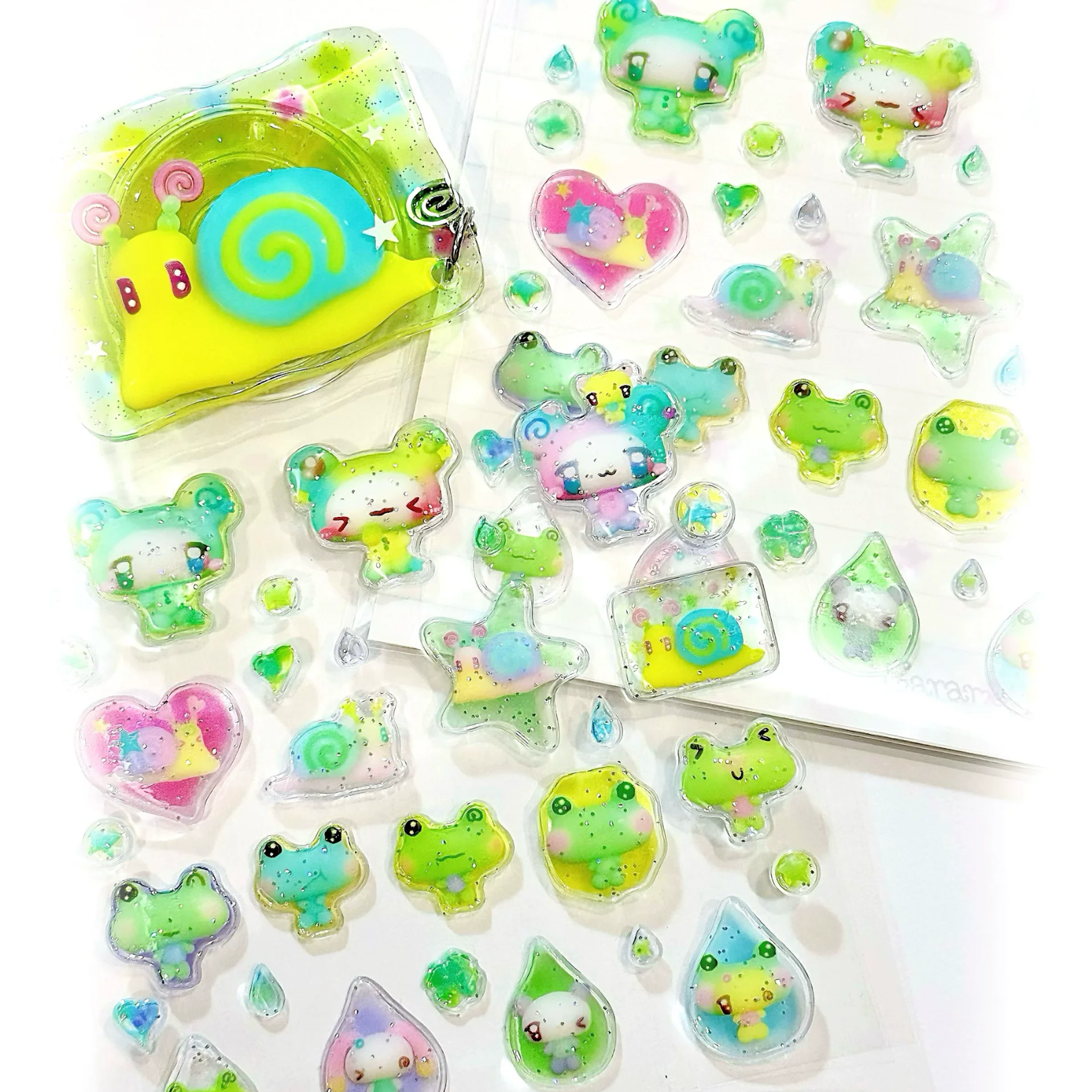 CARAMEL RAIN - A RAINY DAY STICKER SHEET