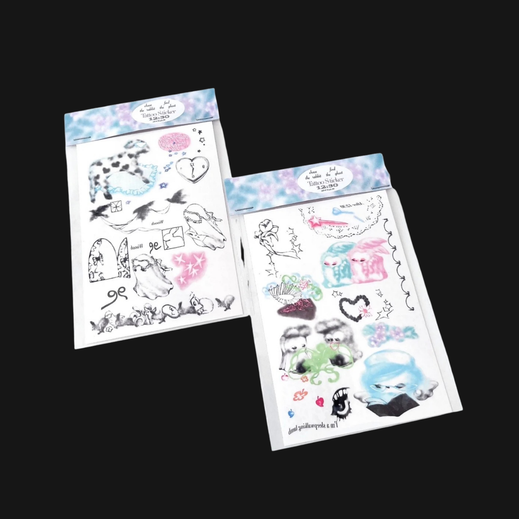 LIZI LIN - 12:30 TATOO STICKER PACK