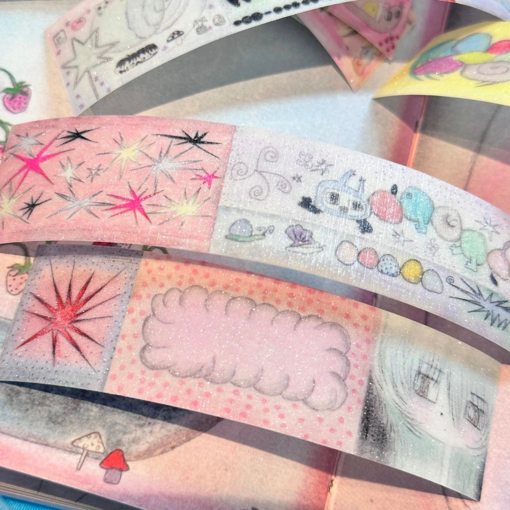 LAZY VENUS SYNDROME - PEARL SONG WASHI TAPE STICKER ROLL