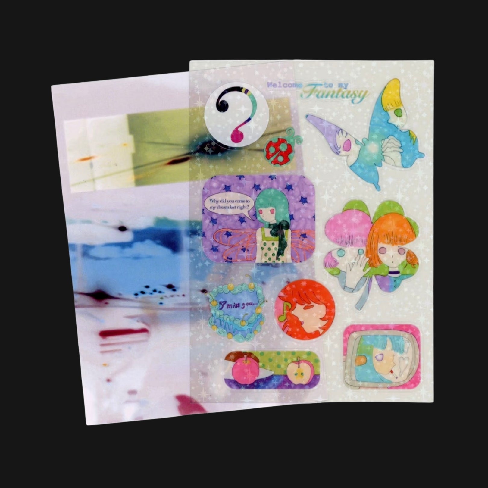 BWENHA - WELCOME TO MY FANTASY STICKER SHEET