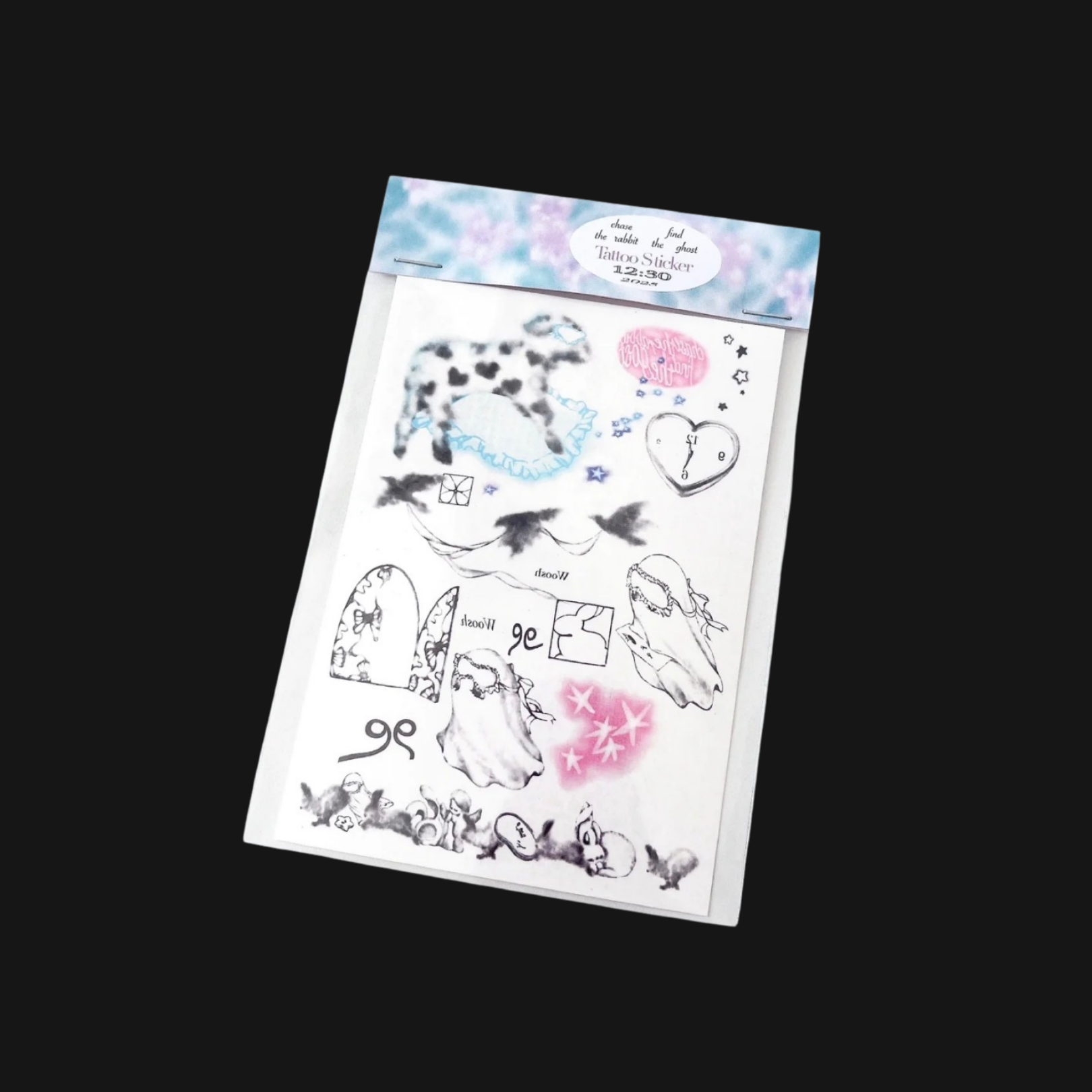 LIZI LIN - 12:30 TATOO STICKER PACK