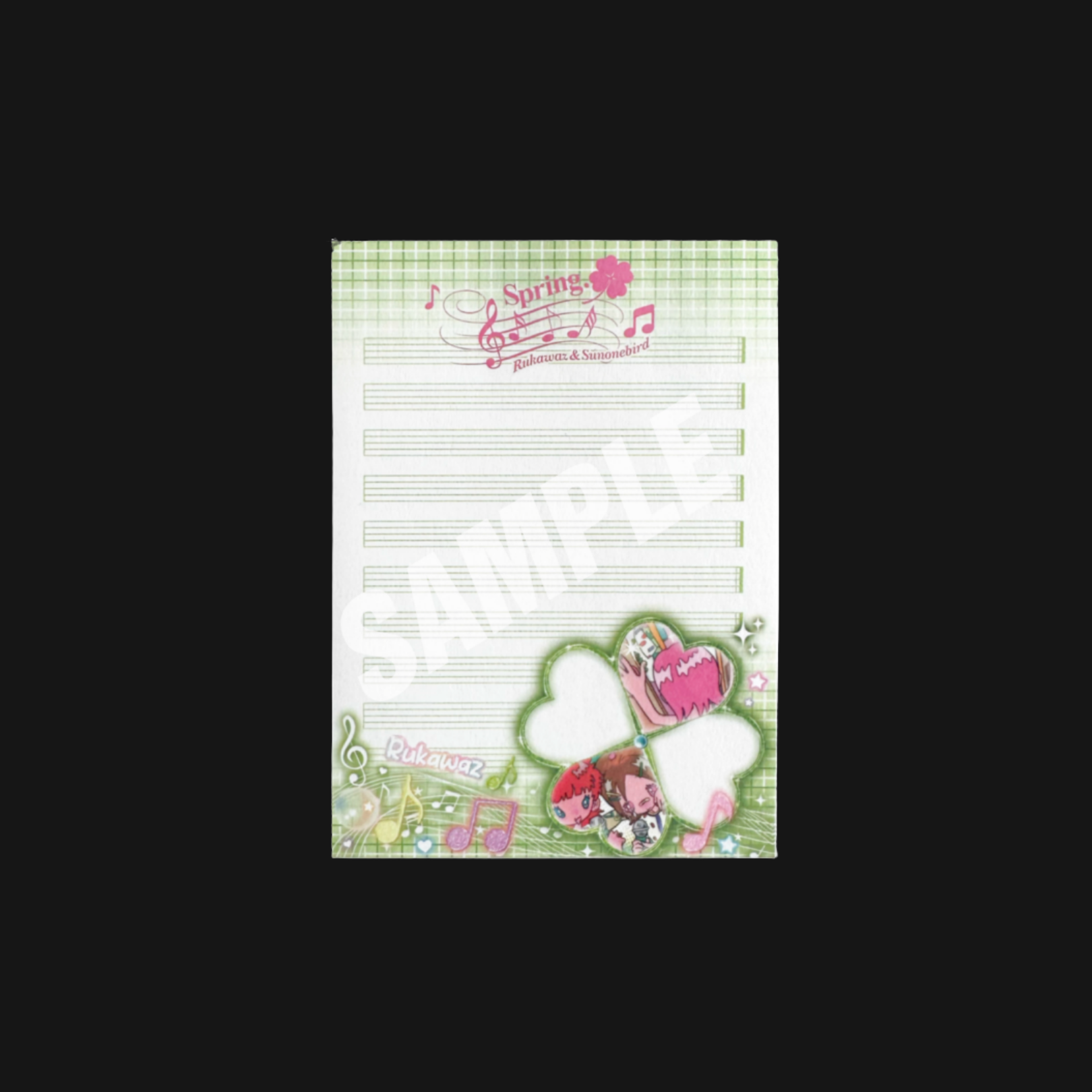 SUNONEBIRD X RUKAWAZ - FOUR SEAESONS MEMOPAD