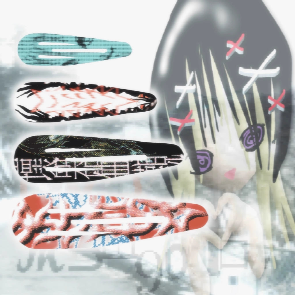 Mewgodow - Wintercore Emo Decora Hair Clip Set