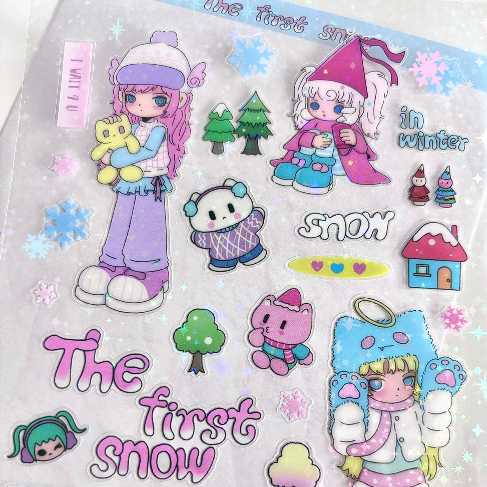 MATU - FIRST SNOW STICKER SHEET