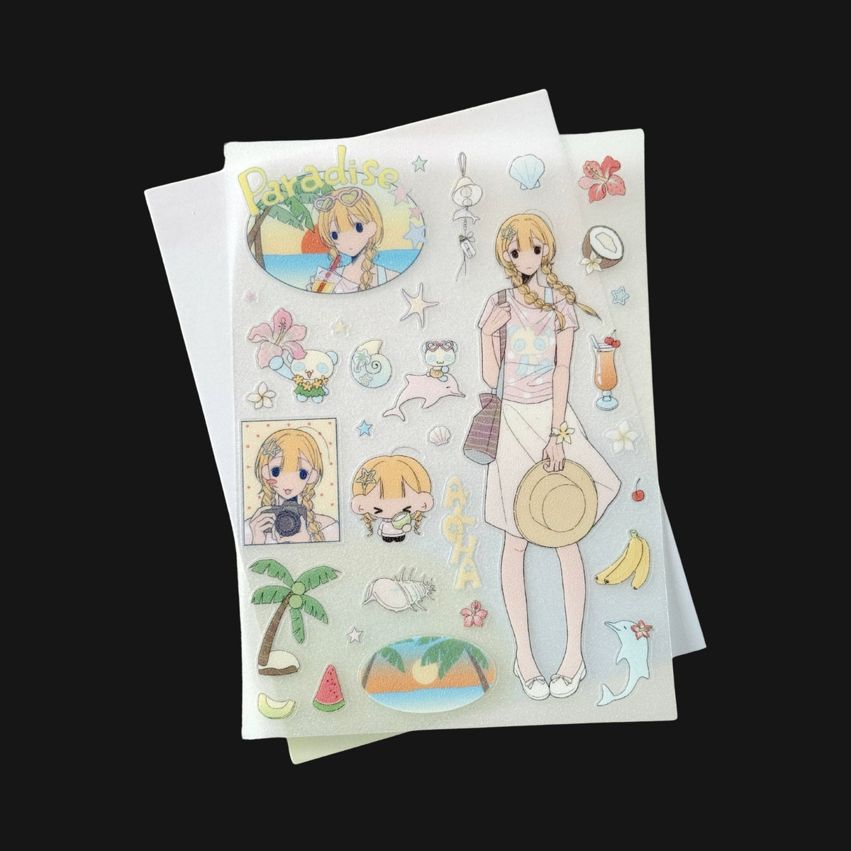 UNDERWATER - ALOHA PARADISE STICKER SHEET