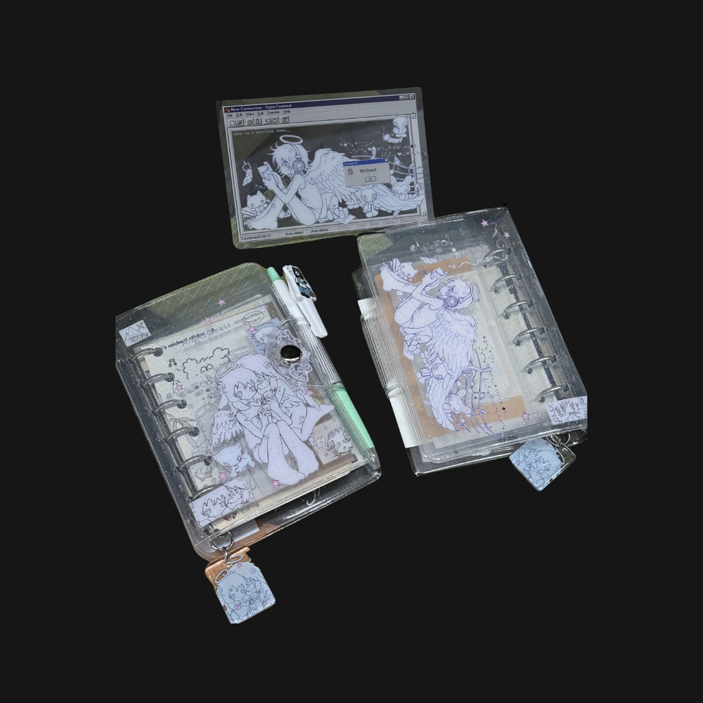 OLIWA X CHUGGING YOGURT - ANGEL BEATS A7 BINDER PACK
