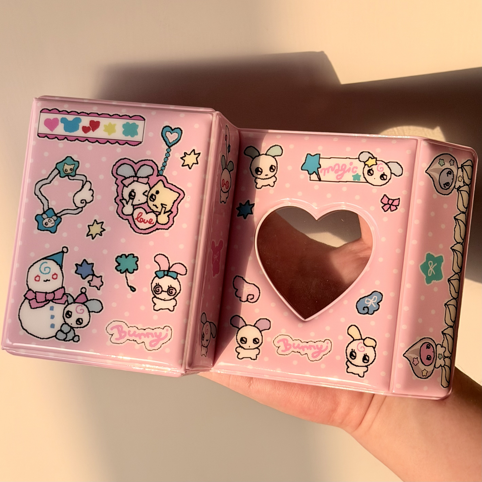 CREAMHONEY X ONIONION - PINK DOTS CARD STORAGE BOX