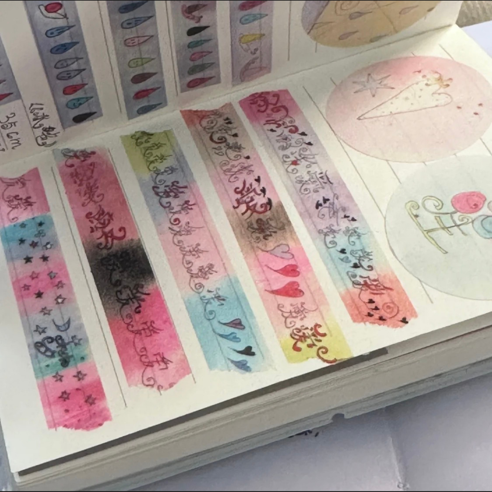 LAZY VENUS SYNDROME - LOVE LETTER STICKER ROLL