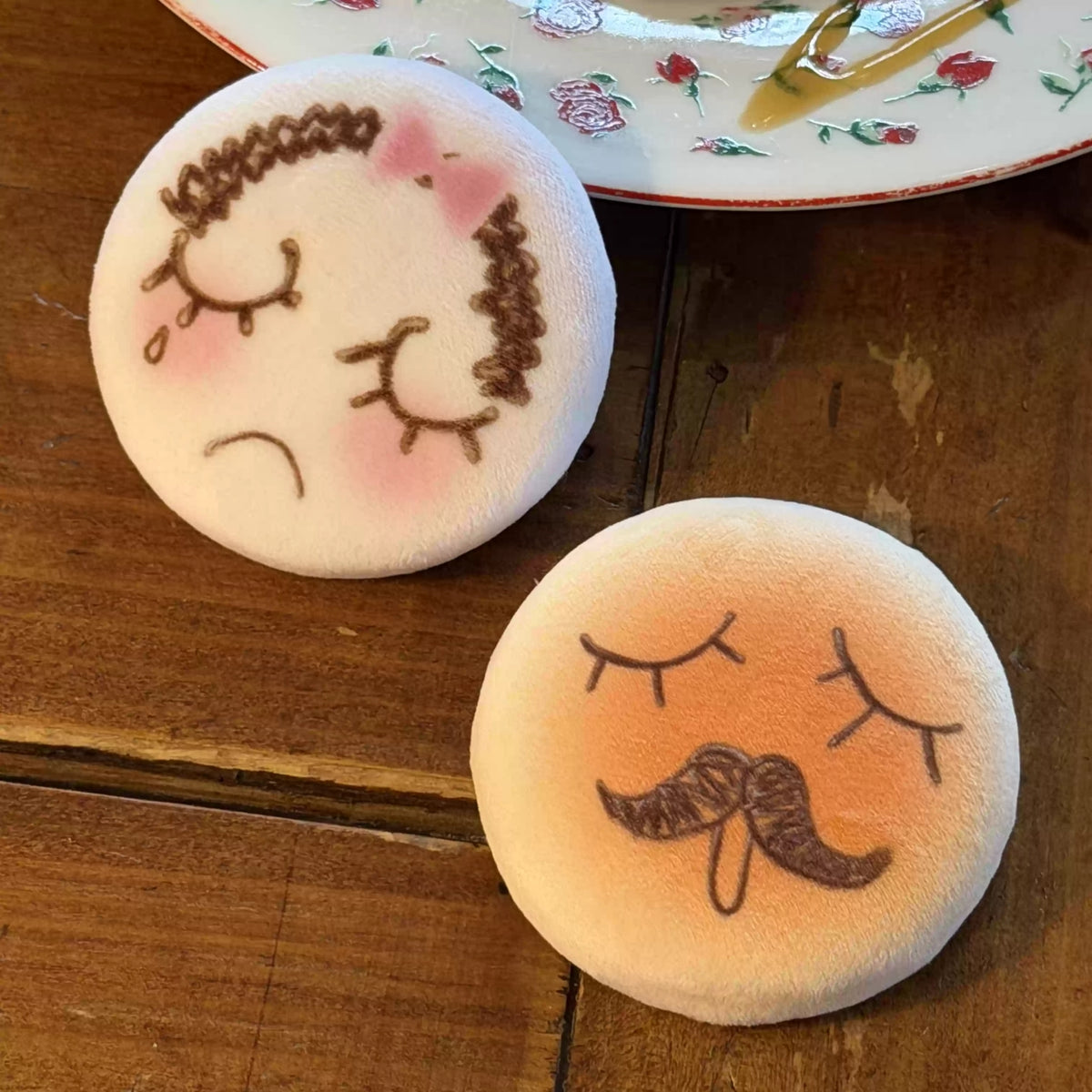 FOREST NOTE - EMOTIONAL BREA FUZZY BADGE SET