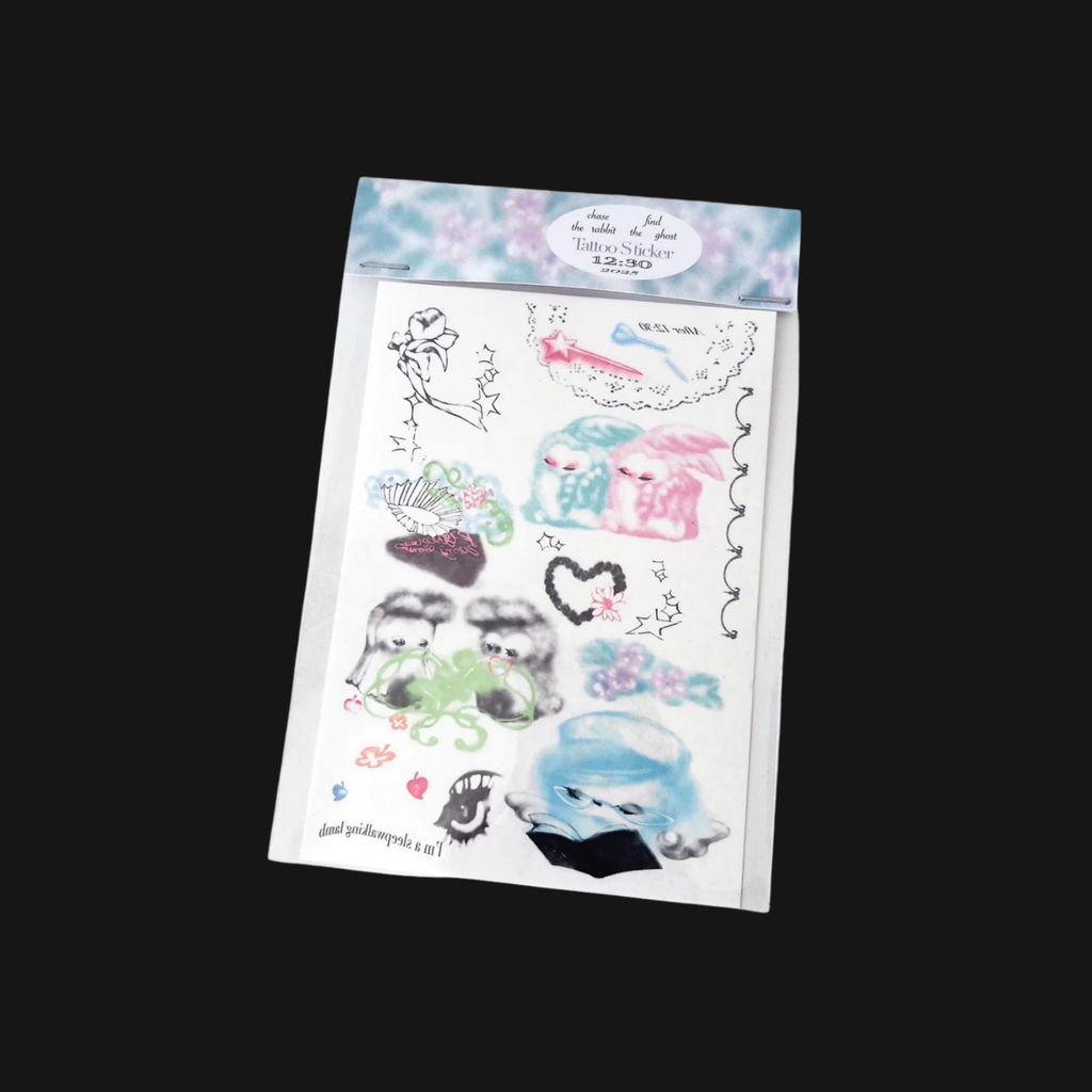 LIZI LIN - 12:30 TATOO STICKER PACK
