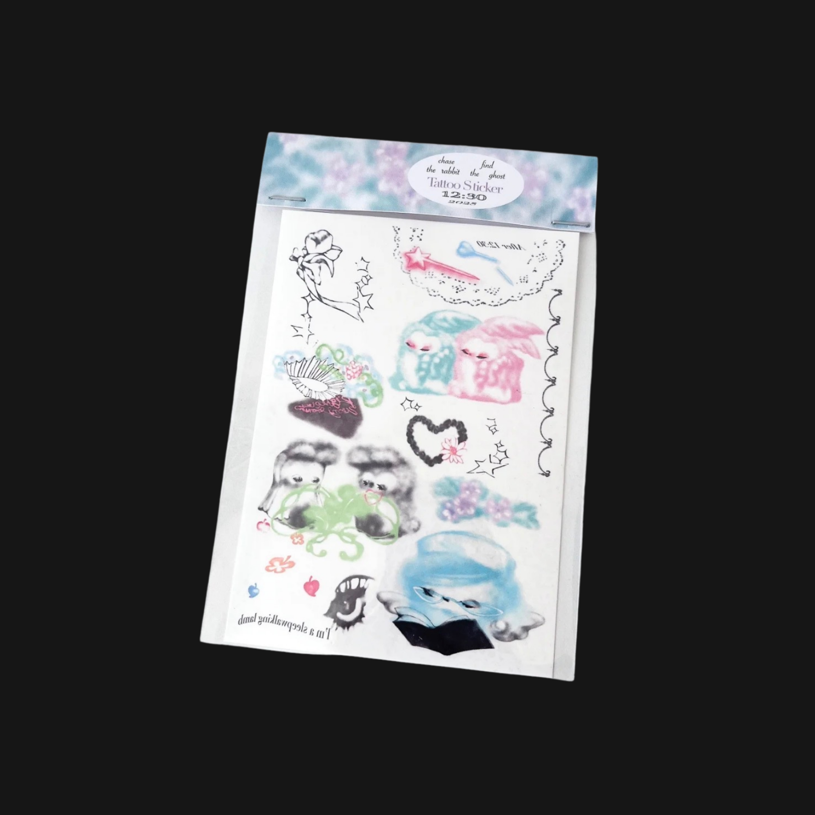 LIZI LIN - 12:30 TATOO STICKER PACK
