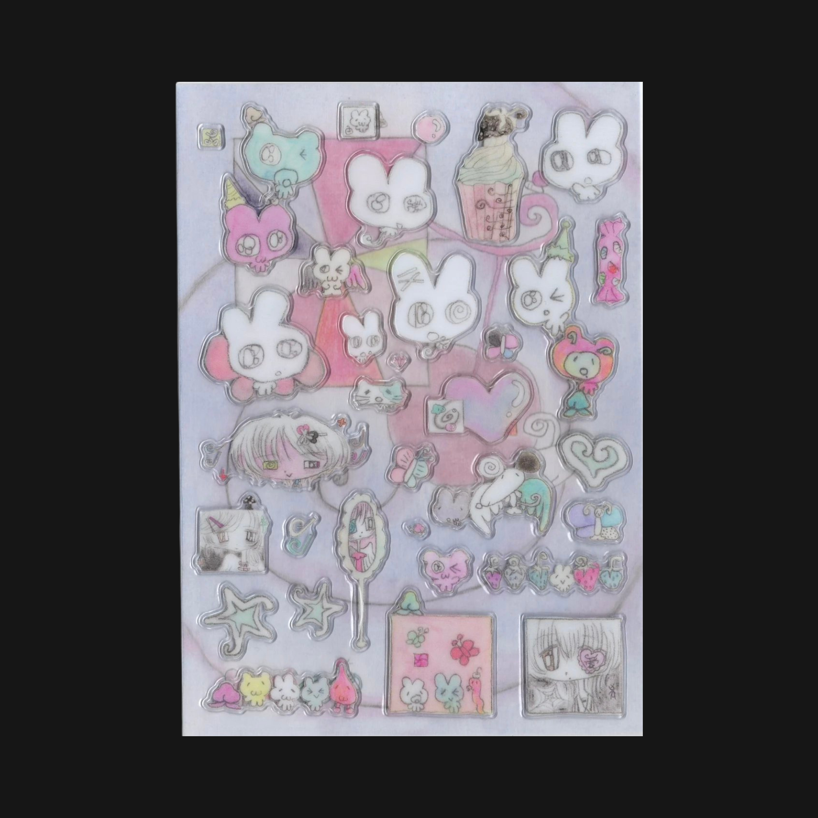 LAZY VENUS SYNDROME - AFTER STORY STICKER SHEET