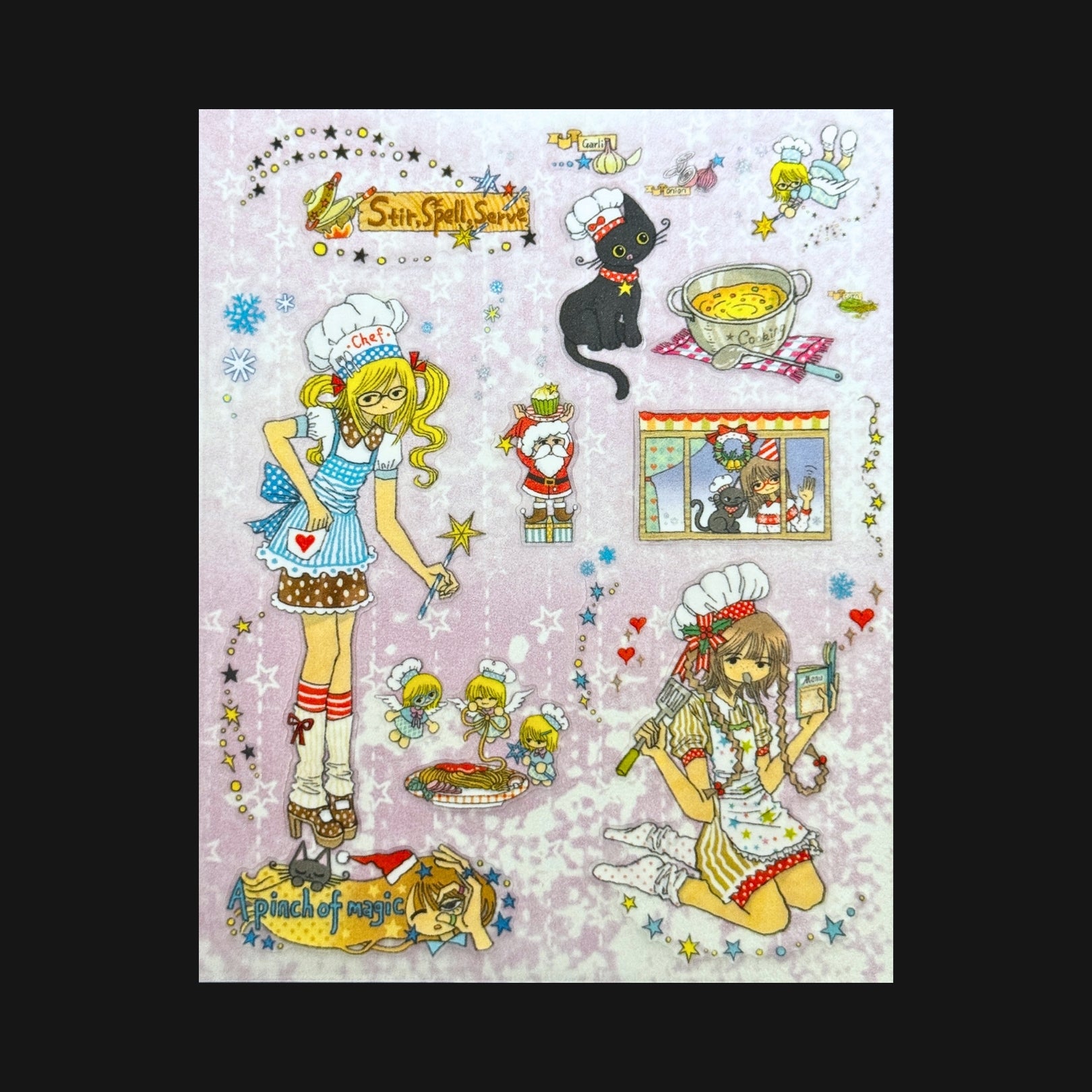OOOCTOPUS - MAGIC CHEF STICKER SHEET