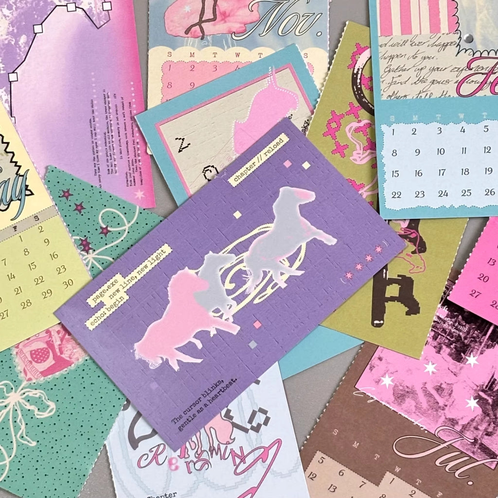 COCO TOOTH - LOST ITEMS 2026 FOLDED CALENDAR