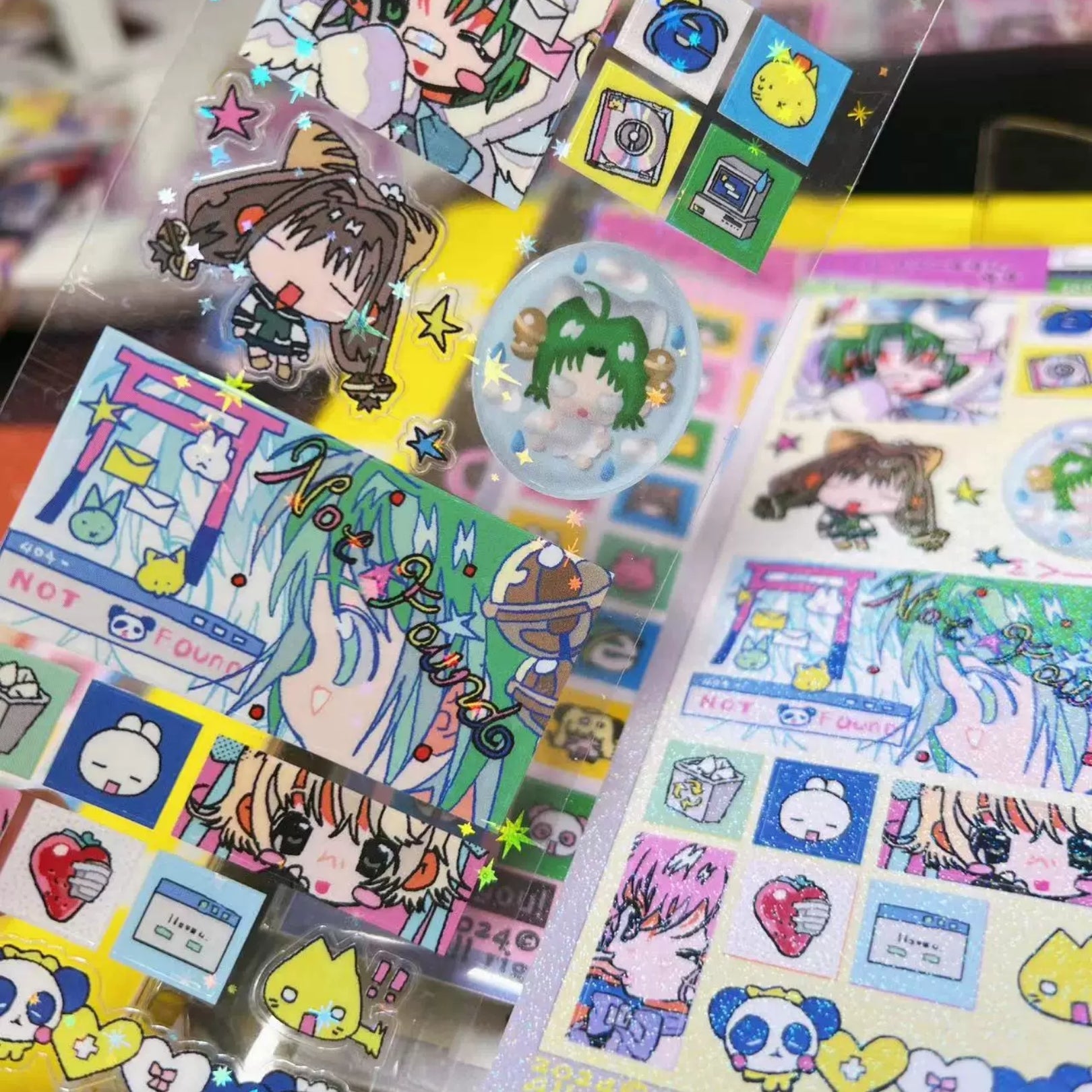 RIRICOZOO - BELL CAT SERIES STICKERS