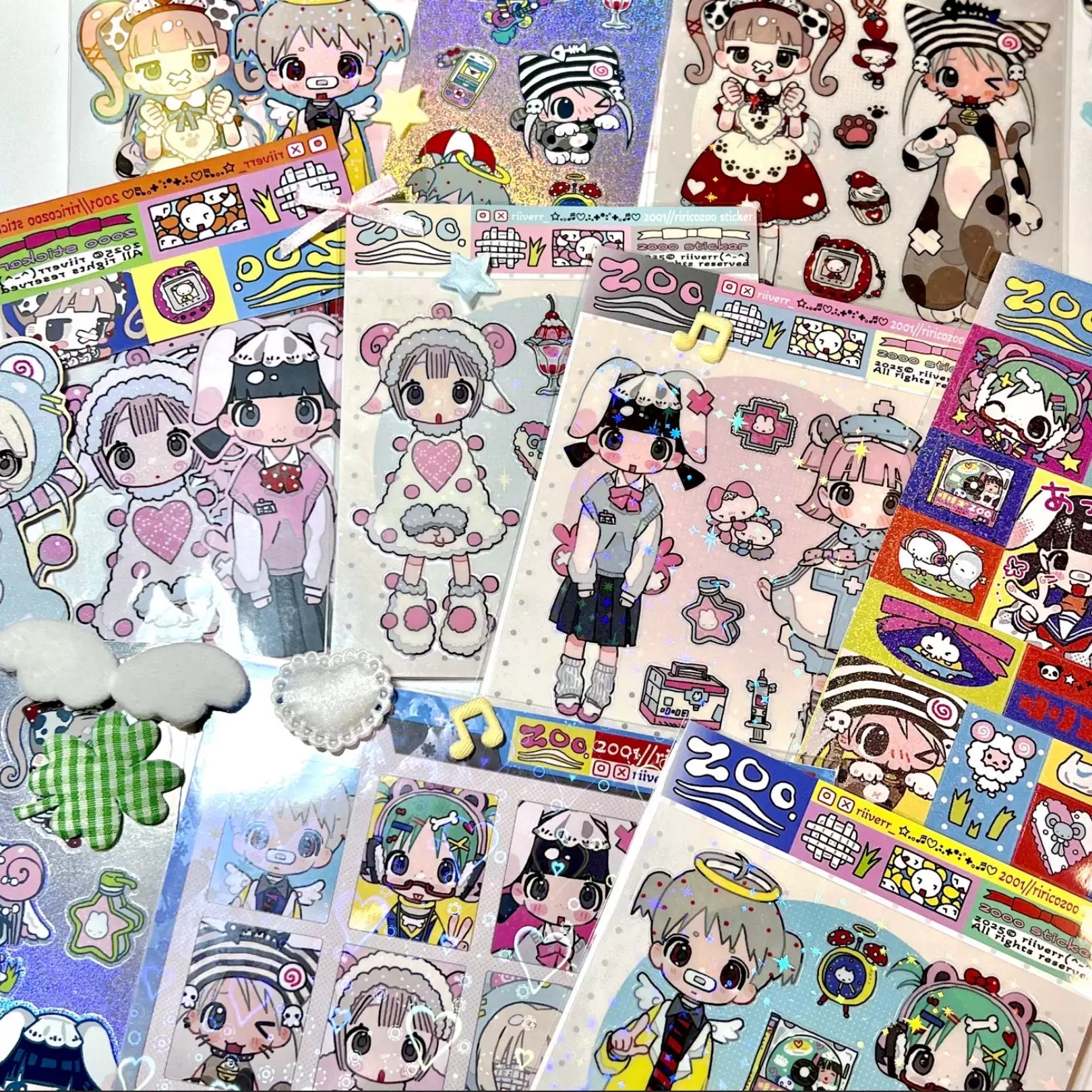 RIRICOZOO - ZOO SERIES STICKERS