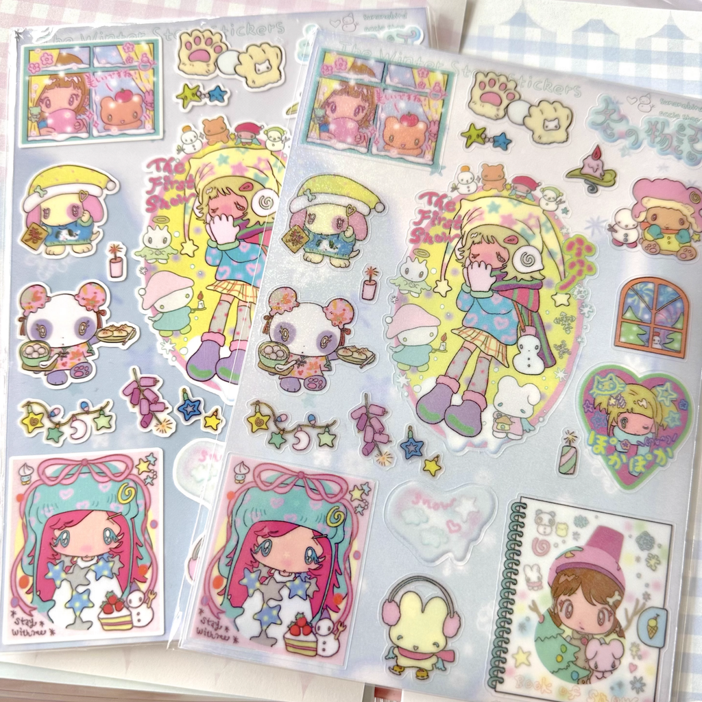 Sunonebird x Accio - The Winter Story Sticker Sheet