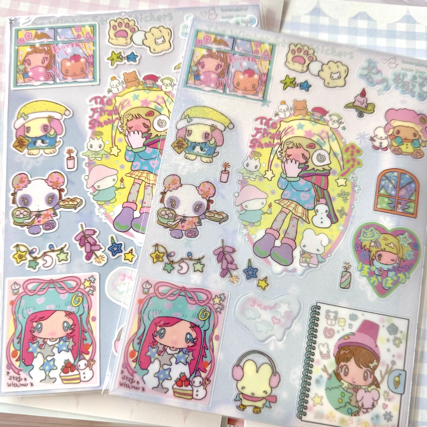 Sunonebird x Accio - The Winter Story Sticker Sheet