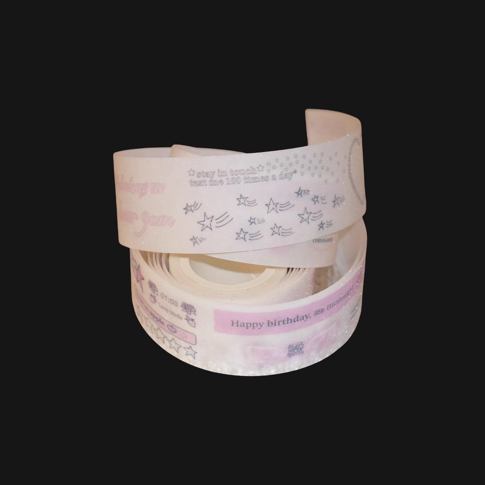 NEMOSISSY - PINK SUMMER STICKER ROLL