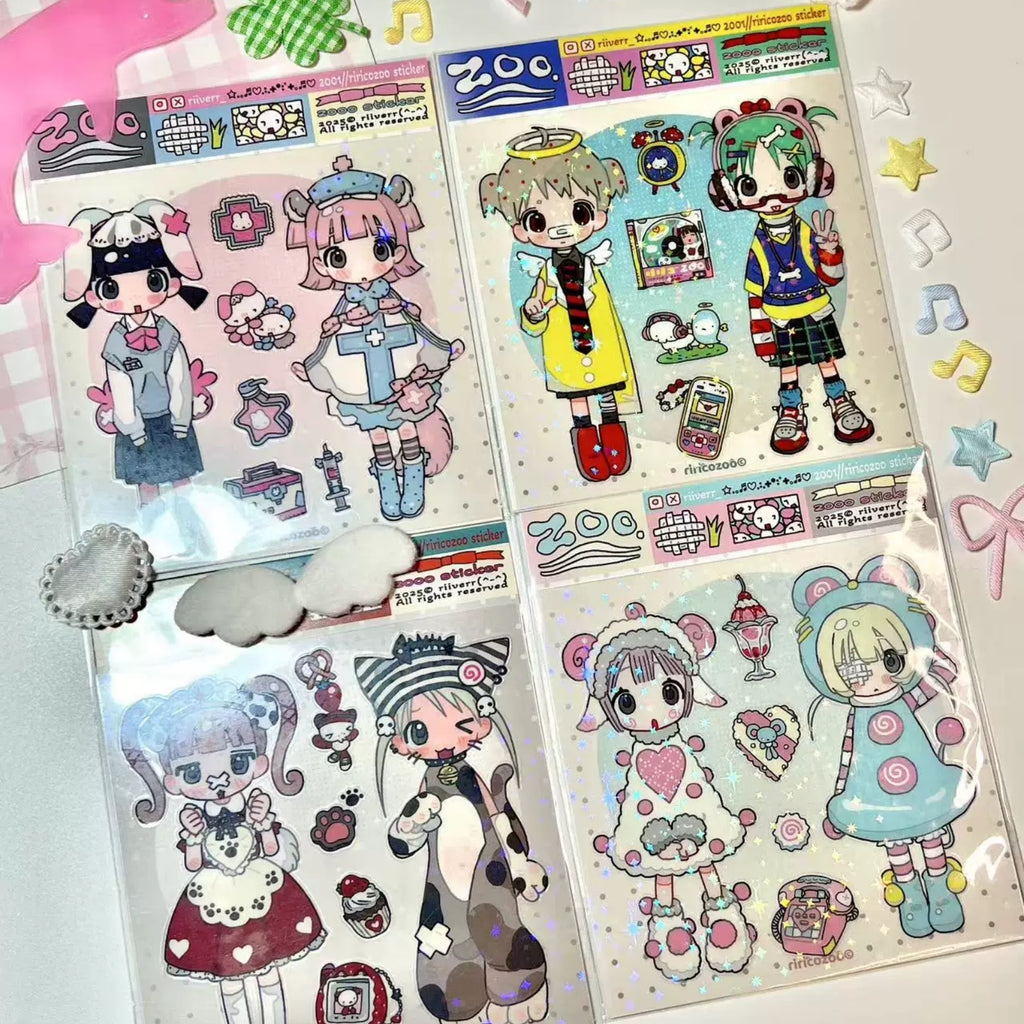 RIRICOZOO - ZOO SERIES STICKERS