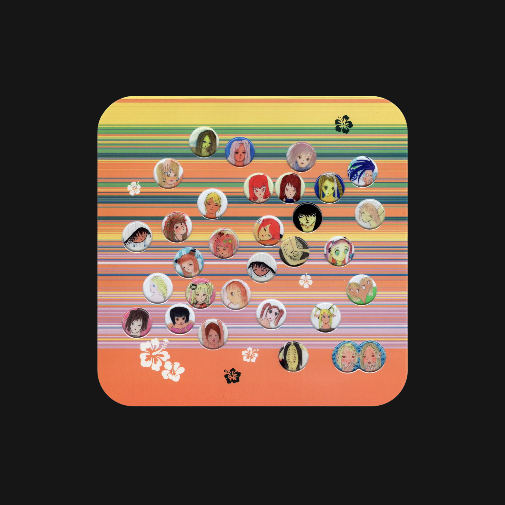 Niptong - Round Profile Photo Sticker Sheet