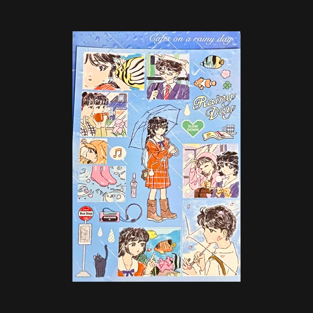 XU YOYO - RAINY DAY STICKER SHEET