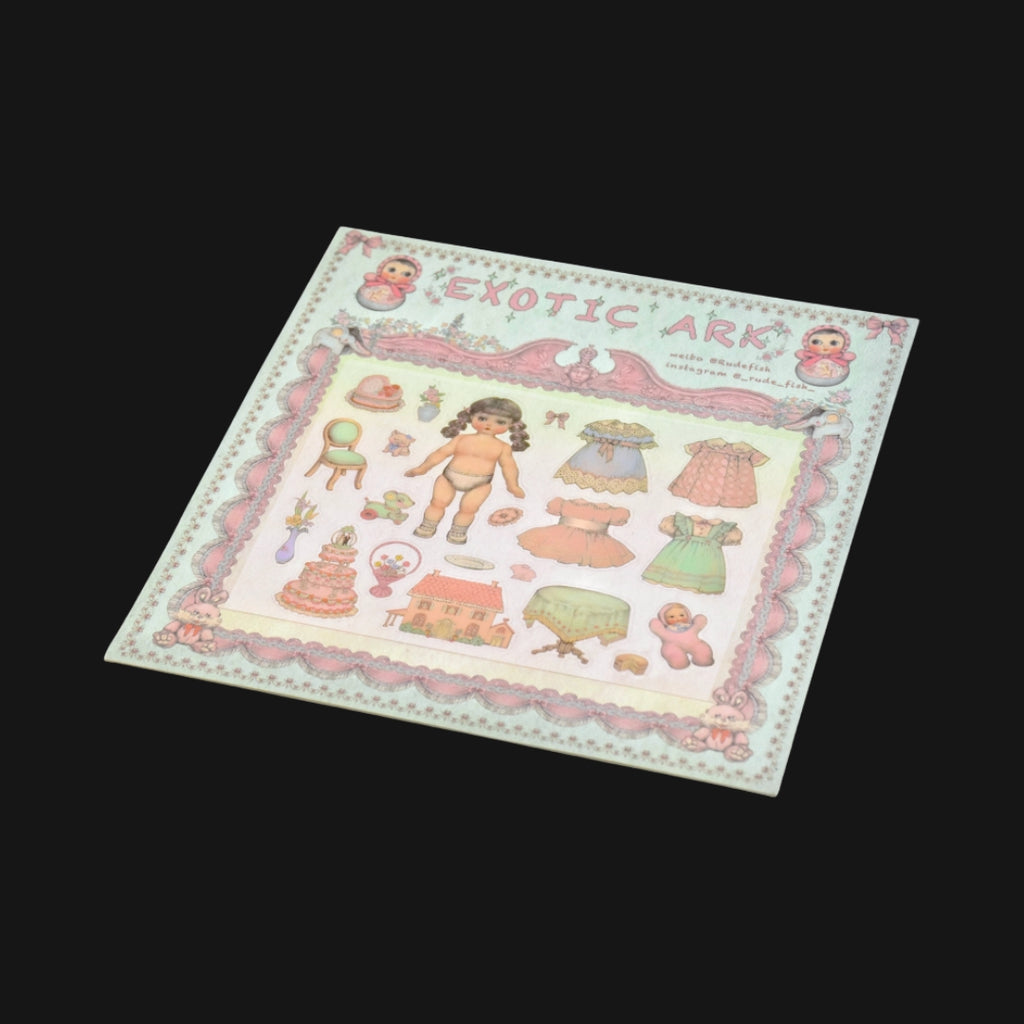 RUDEFISH - EXOTIC ARK STICKER SHEET