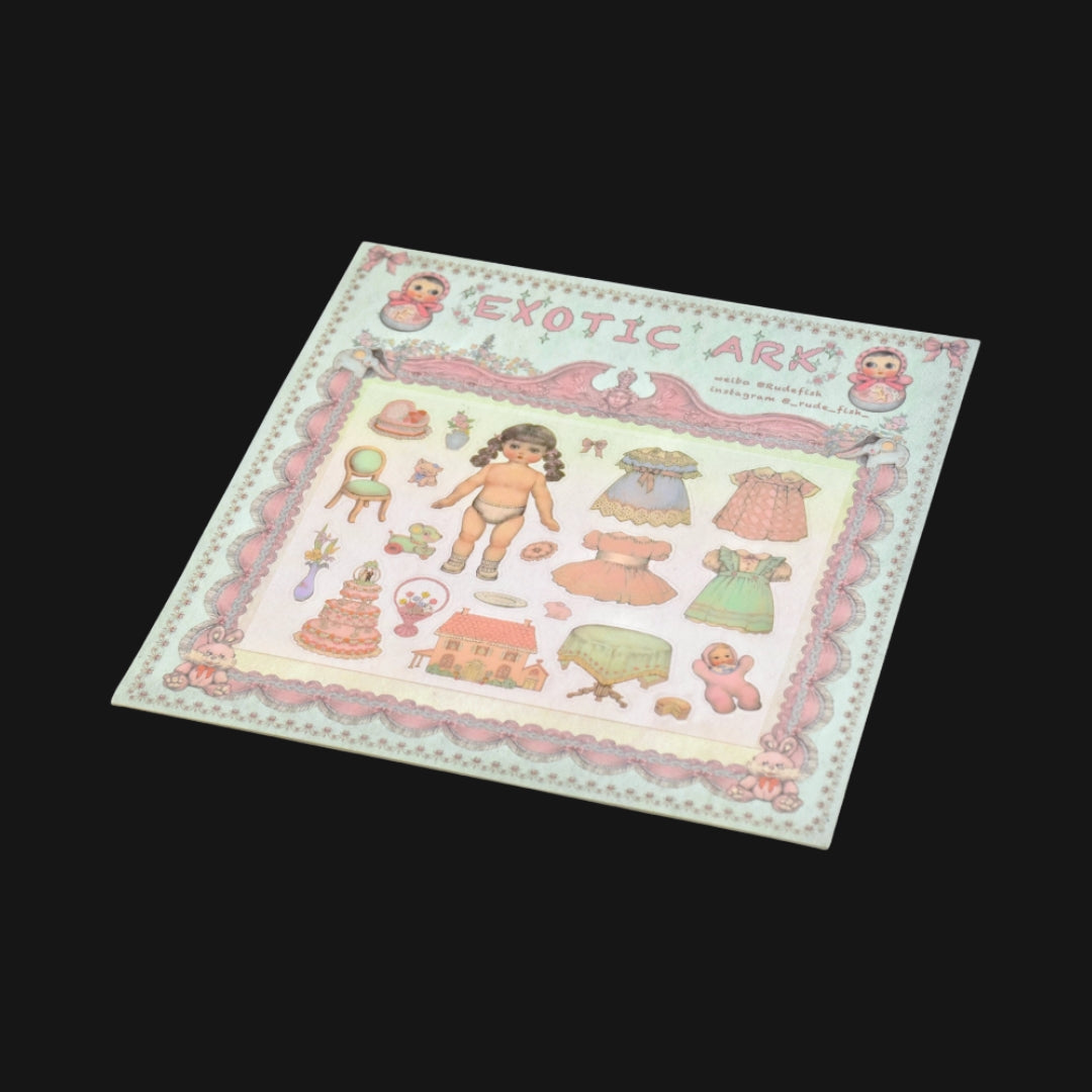 RUDEFISH - EXOTIC ARK STICKER SHEET