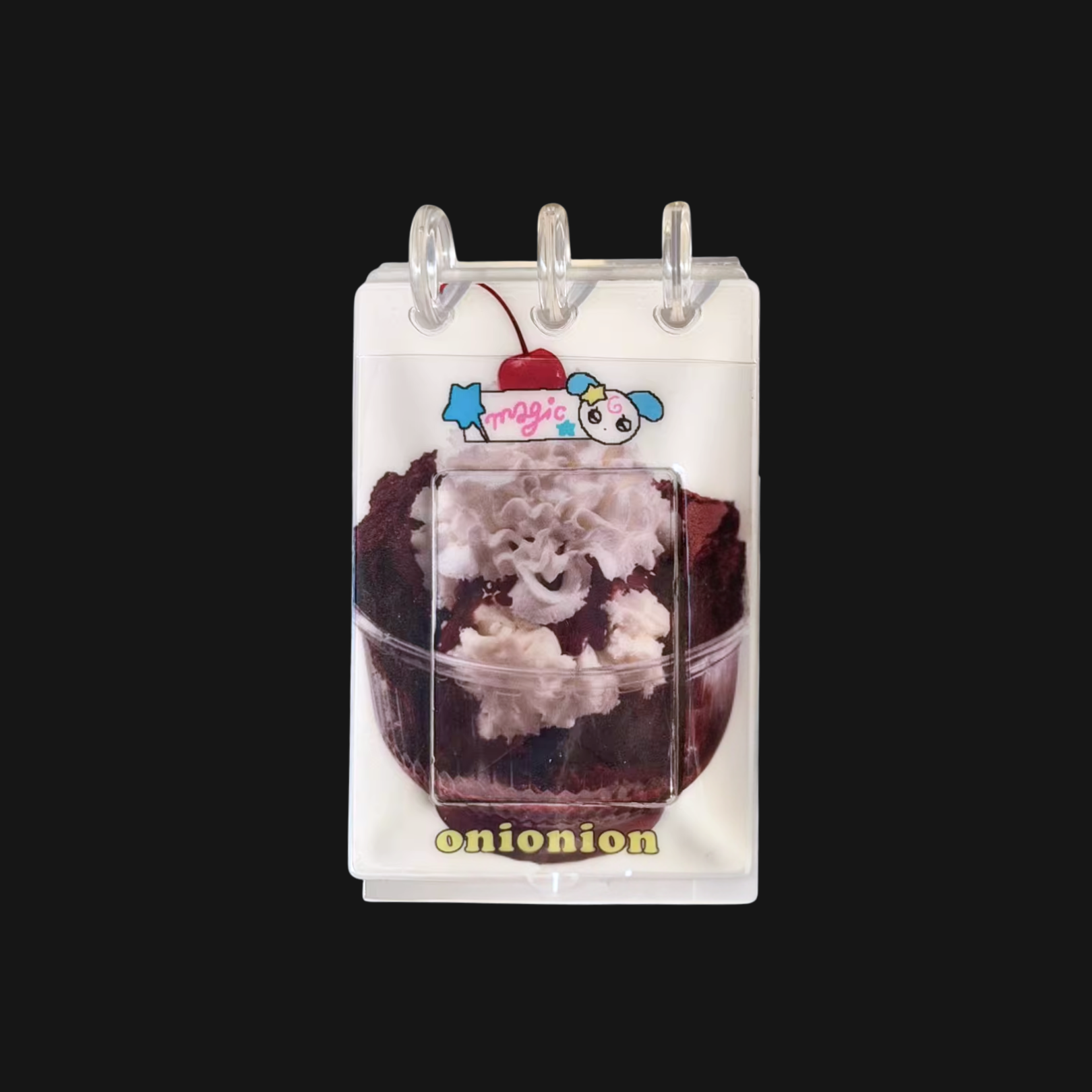 CREAMHONEY X ONIONION - BUNNY SUNDAE FLIP CARD BINDER