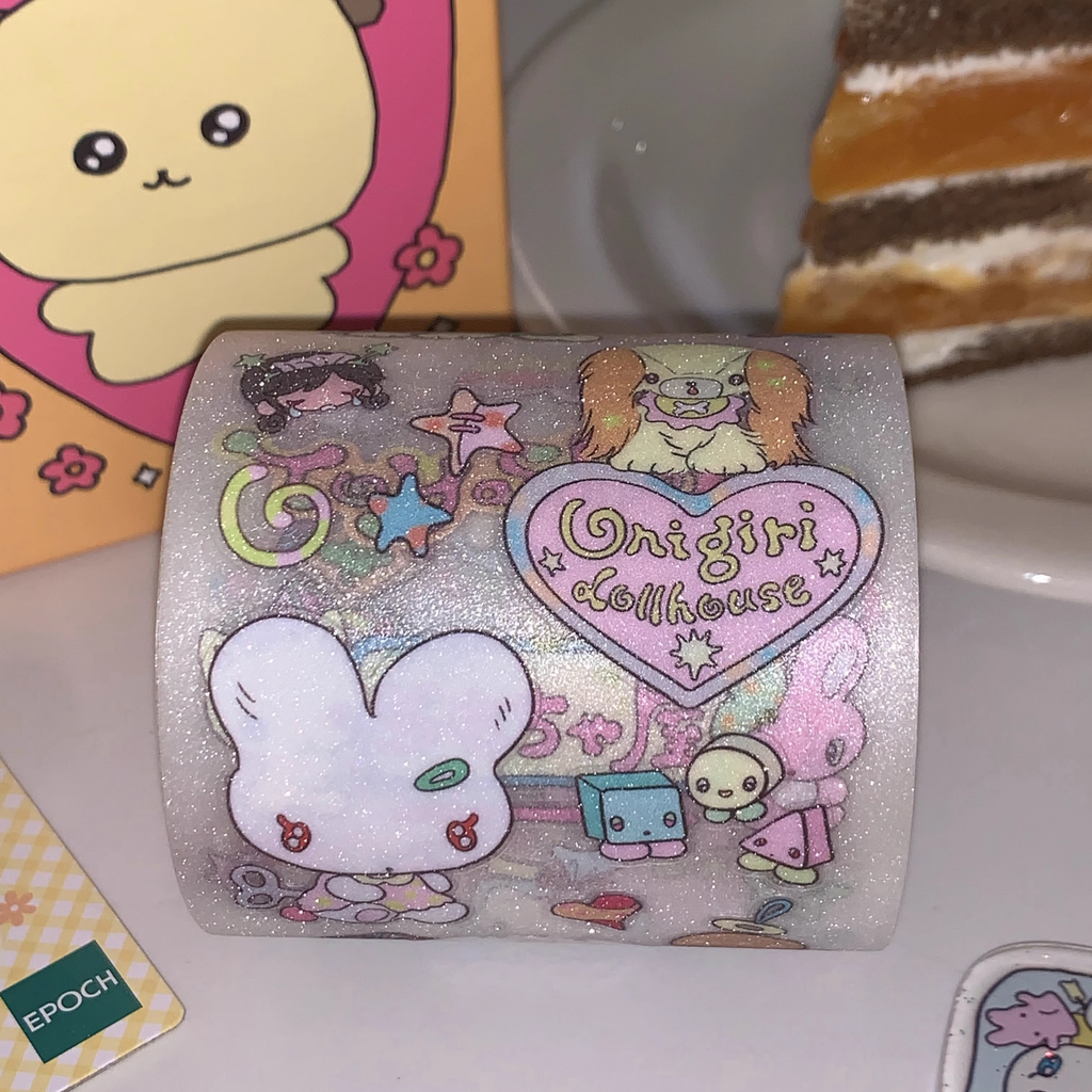 SUNONEBIRD X ONIGIRI - TOY HOUSE STICKER ROLL