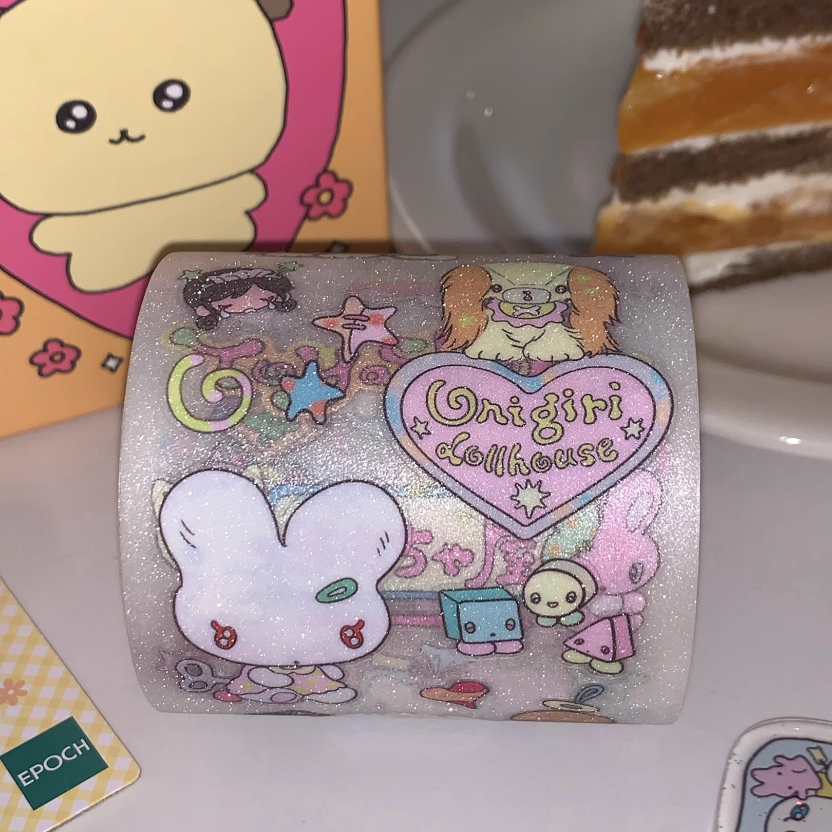 SUNONEBIRD X ONIGIRI - TOY HOUSE STICKER ROLL
