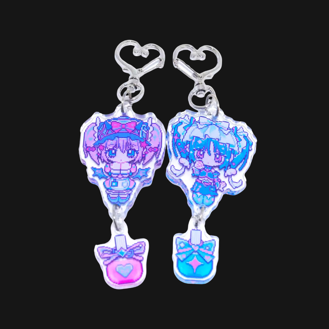 ANARRATOR - Eye_爱 Double Sided Keychain