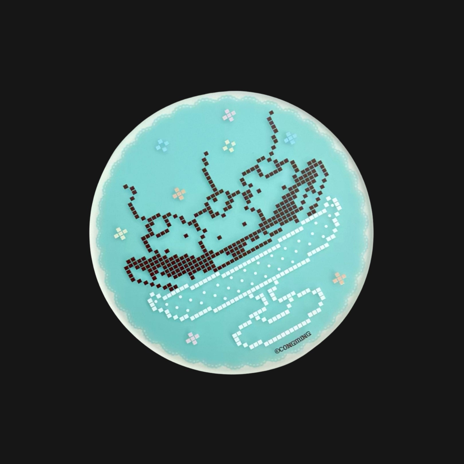 CONGMING - BANANA BOAT ACRYLIC COASTER