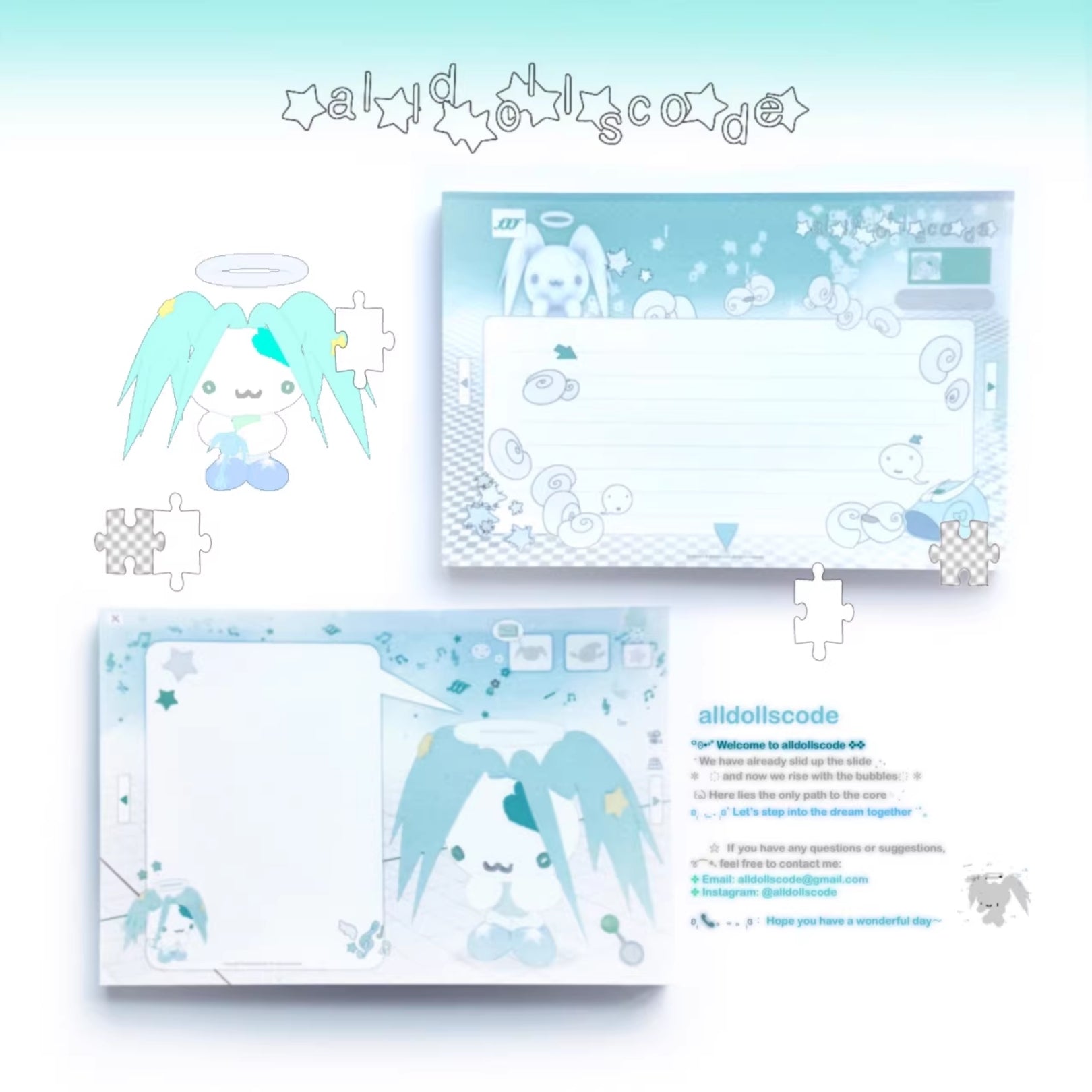 ALLDOLLSCODE - MEMO PAD