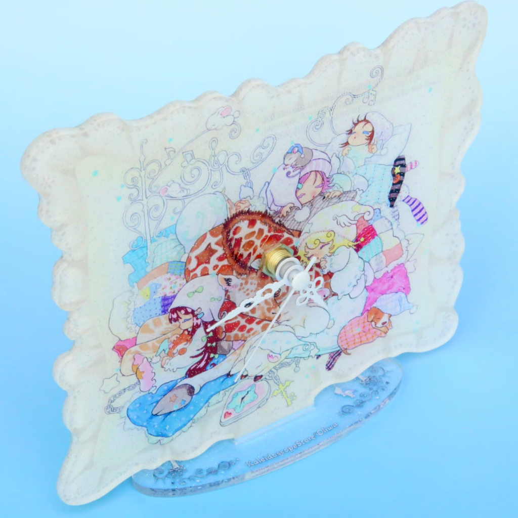 OLIWA - DREAM SOFT ACRYLIC TABLE CLOCK