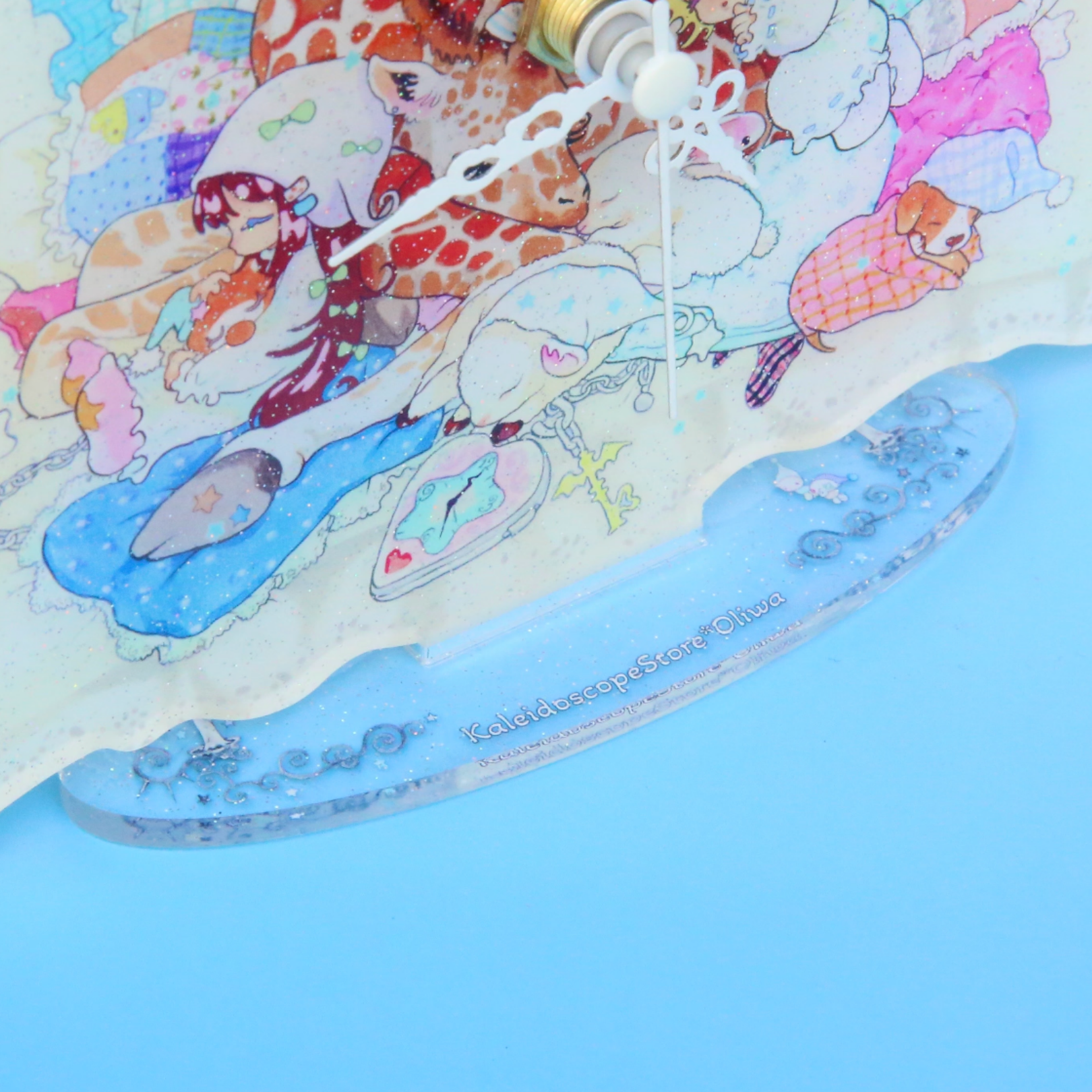 OLIWA - DREAM SOFT ACRYLIC TABLE CLOCK