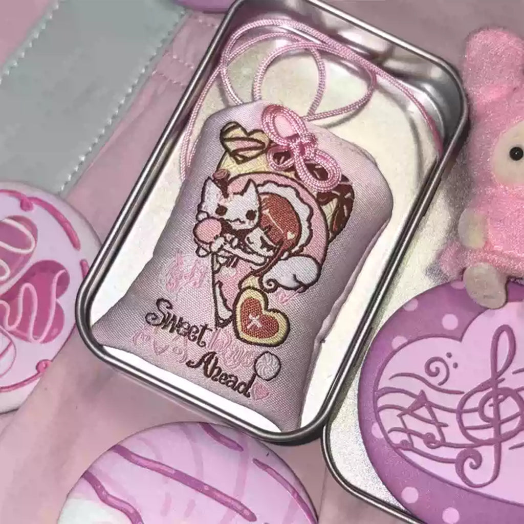 RIBBON HONEY - PINK CHOCOLATE DREAMS OMAMORI CHARM