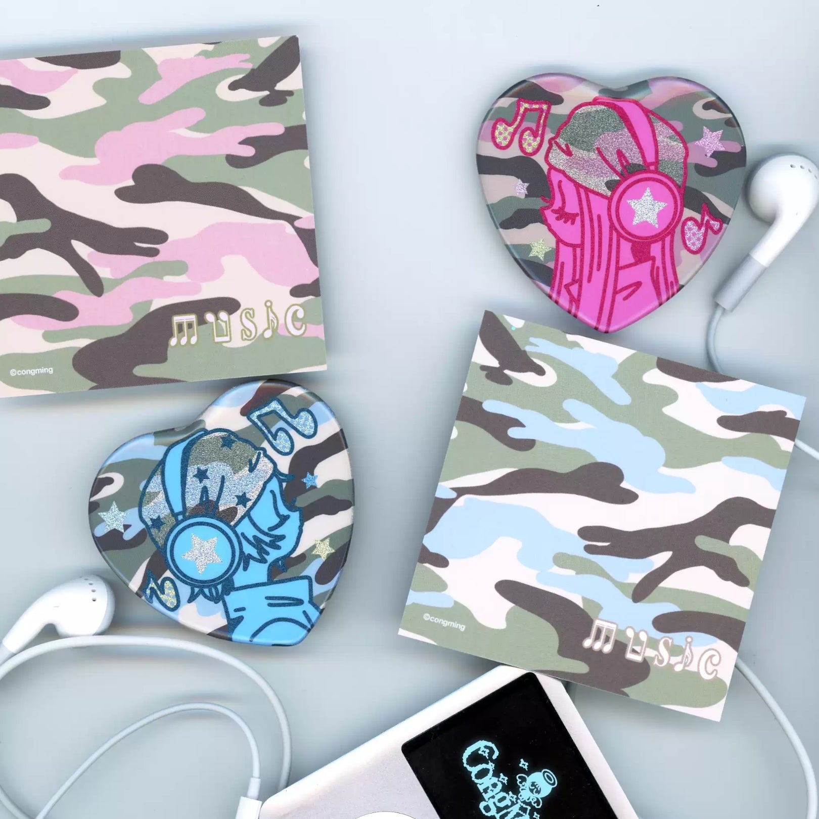 CONGMING - CAMO BADGES